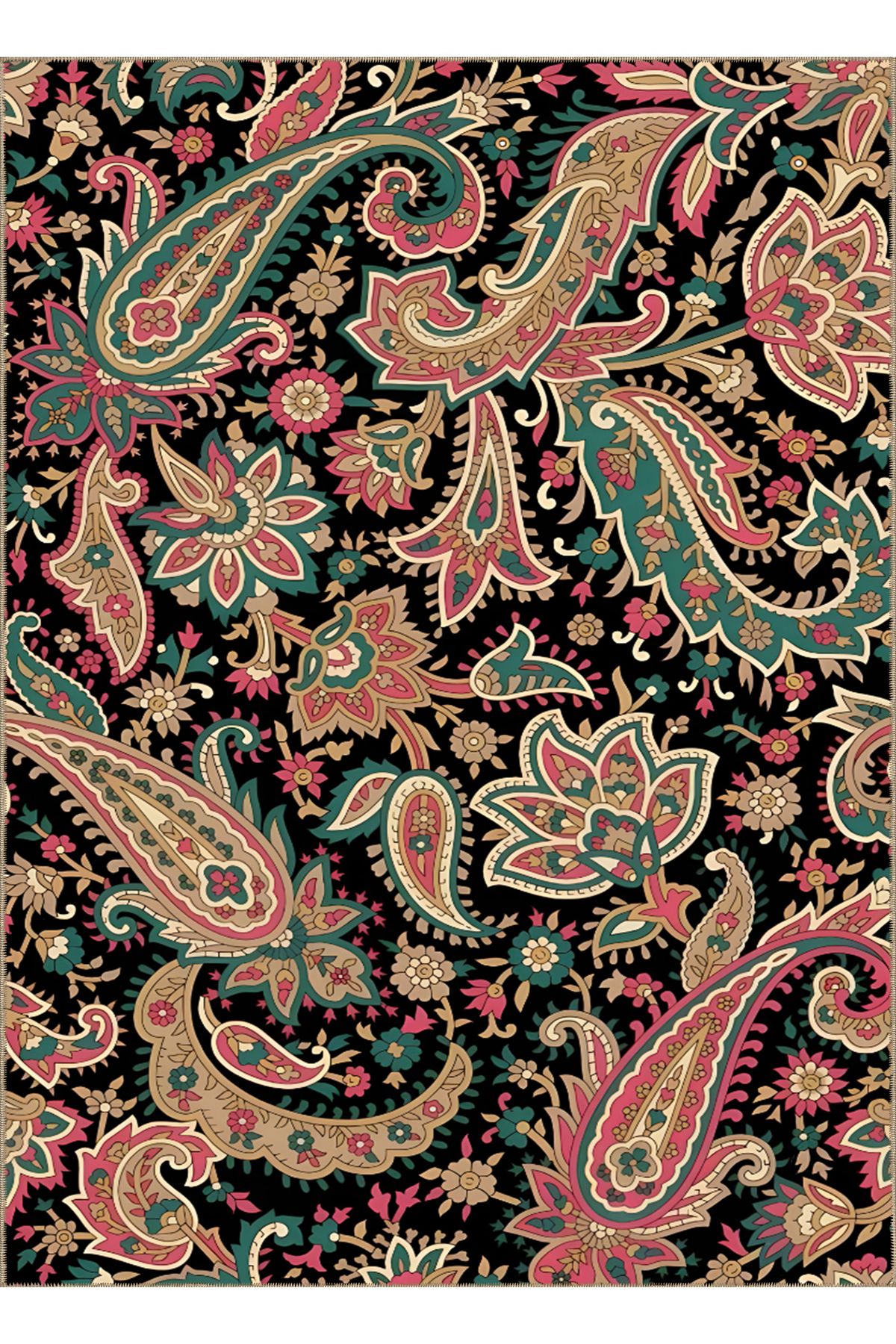 Rugs Modern Halı Kemal Koleksiyonu Çok Renkli Kreatif Figürler Desenli Dokuma Taban Dekoratif Halı kemal68