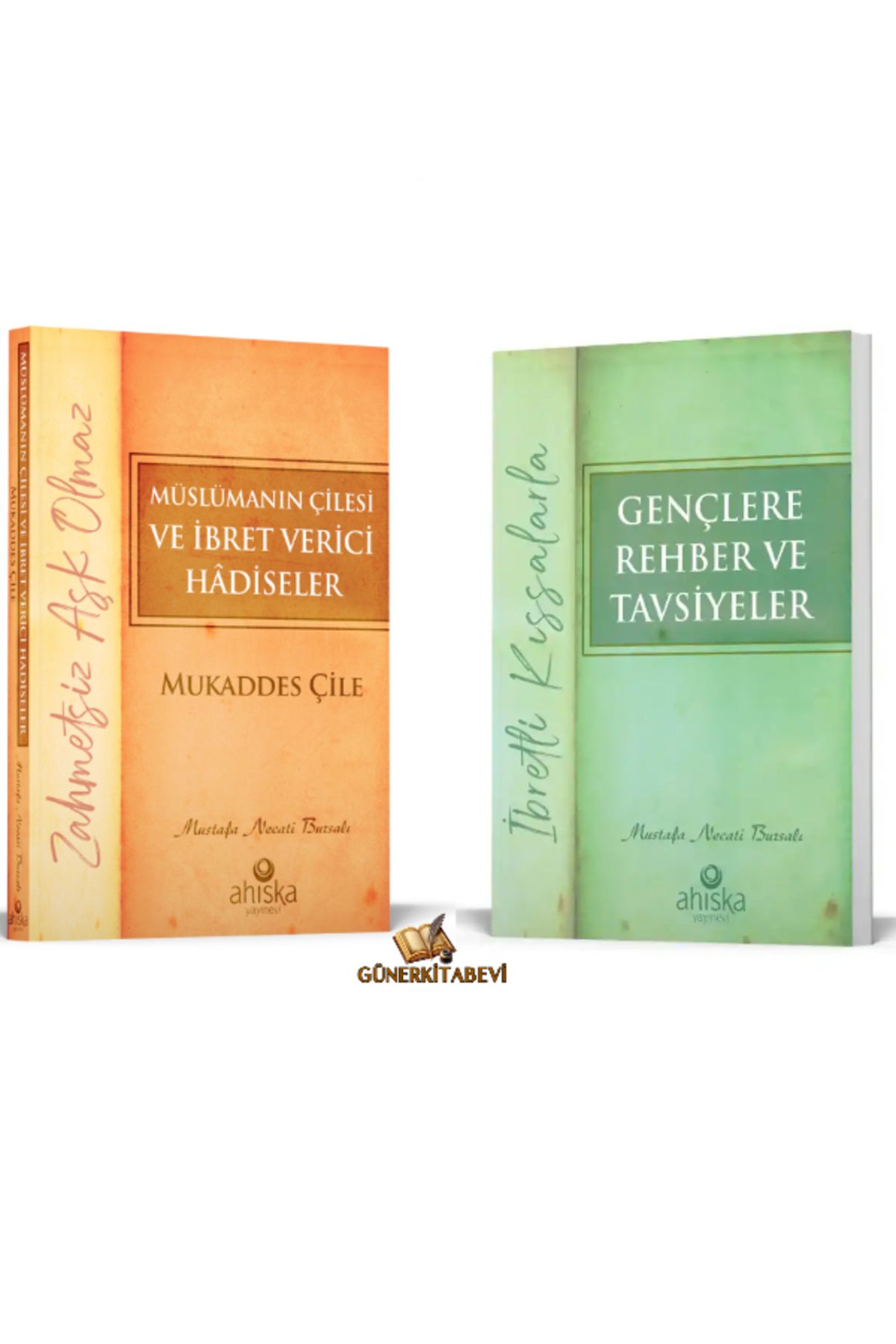 Ahıska Yayınevi İbret Verici Hadiseler & Gençlere Rehber Ve Tavsiyeler 2 kitap