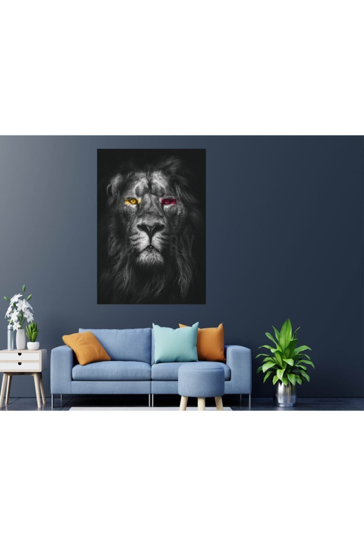 CK Reklam Gltsry Aslan Kanvas Tablo 100x70