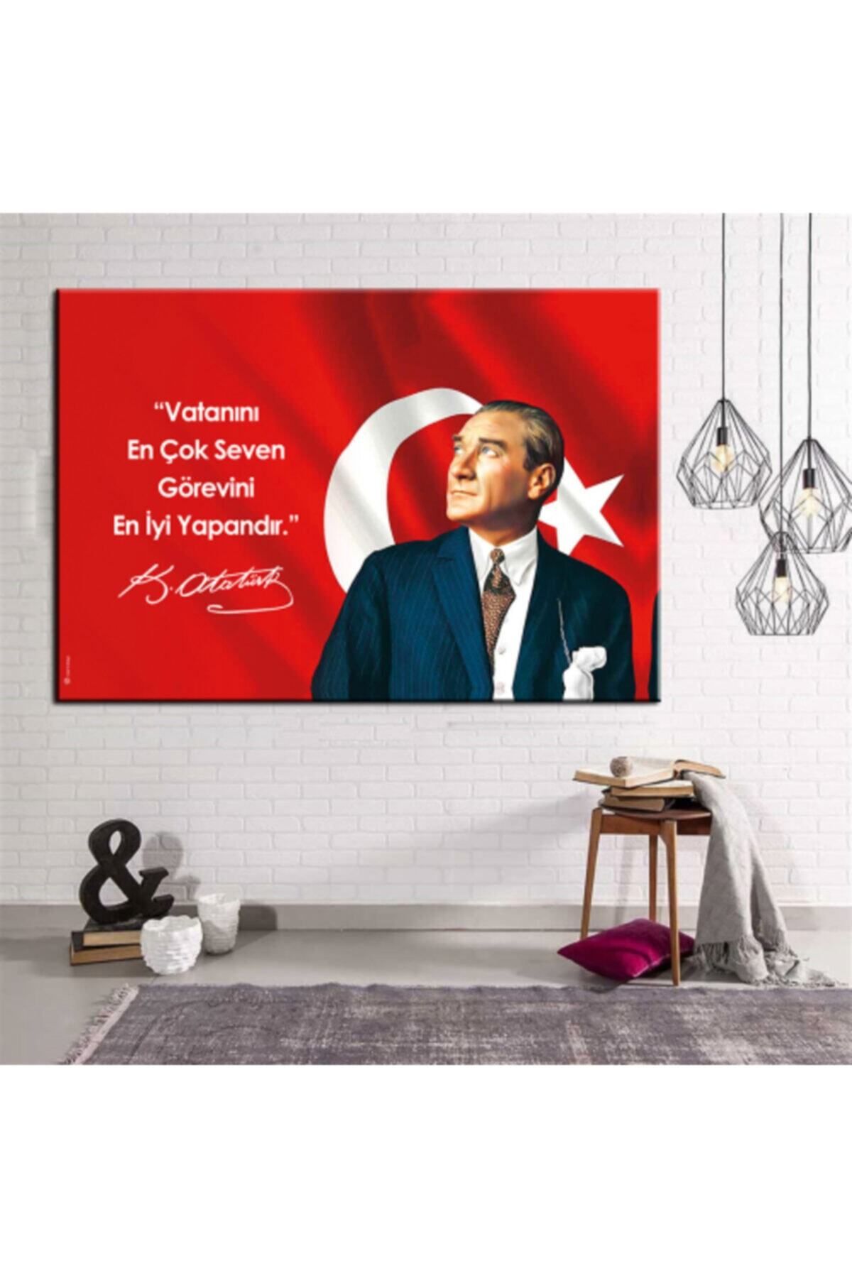 ASTABLO 60x90 Atatürk Makam Panosu Tablo