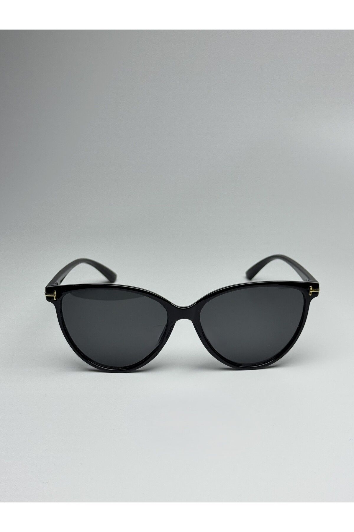 MONAL TomY Black Güneş Gözlüğü Cateye Siyah Cam