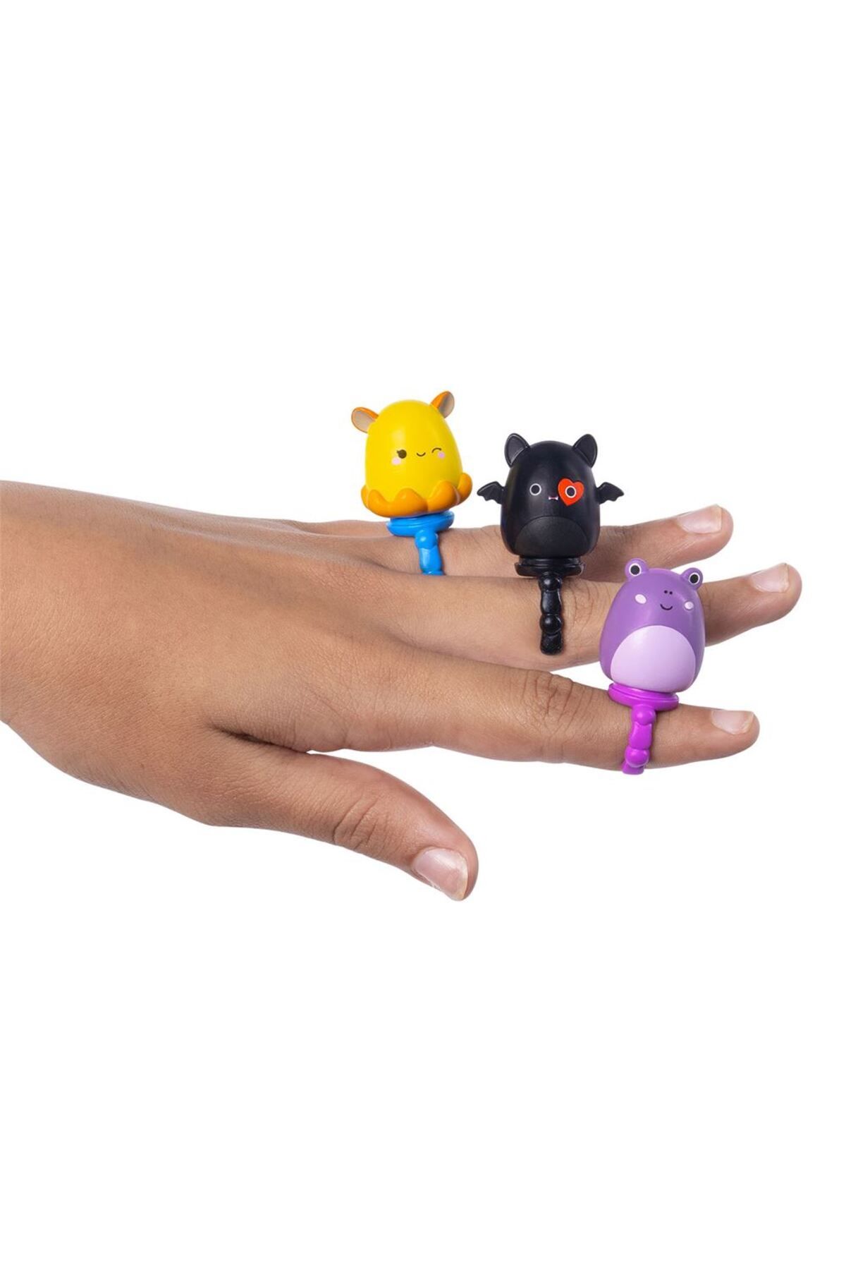 TOYFEST-Squishmallows Mini Squish - a - longs 25 لي شكل + مجموعة حلقات موديل 1 2