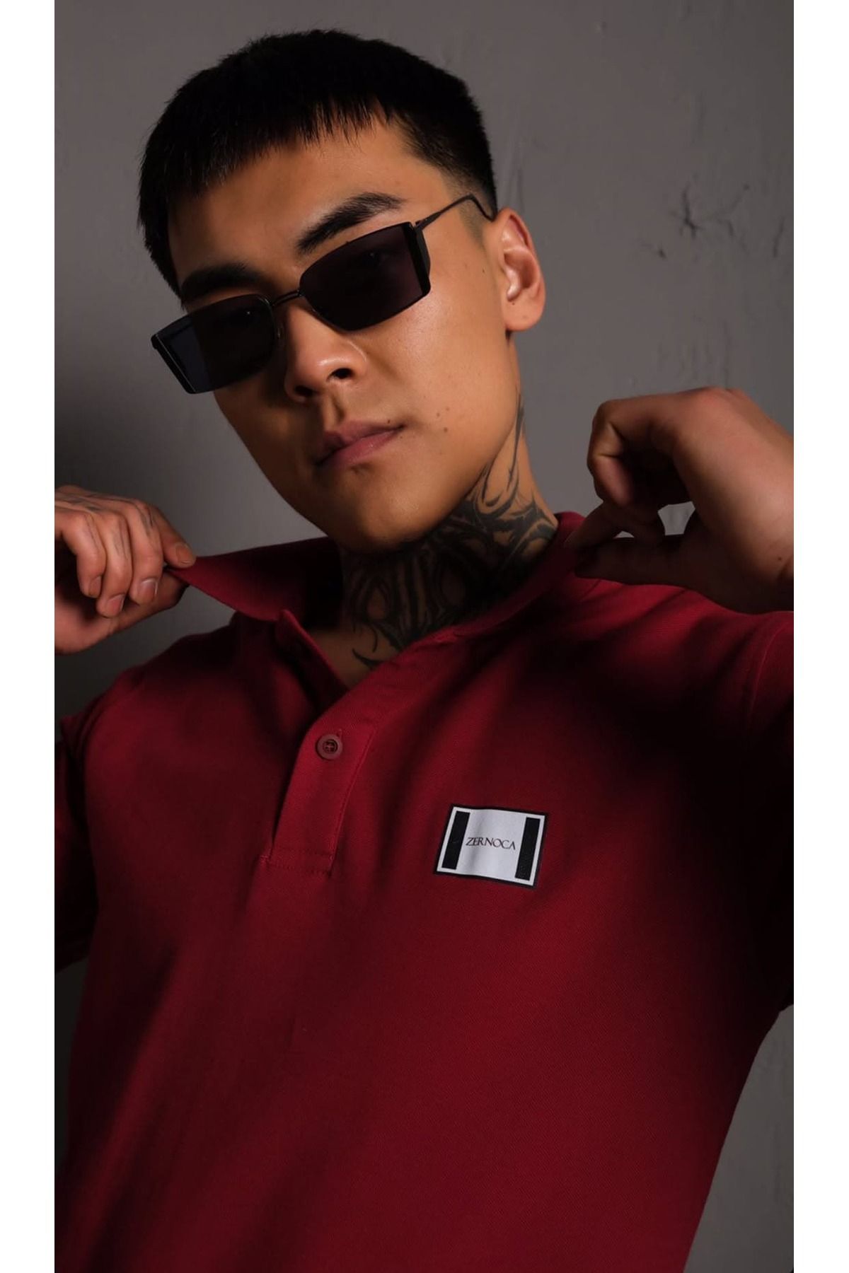 Zernoca YENİ SEZON POLO YAKA T-SHİRT BORDO