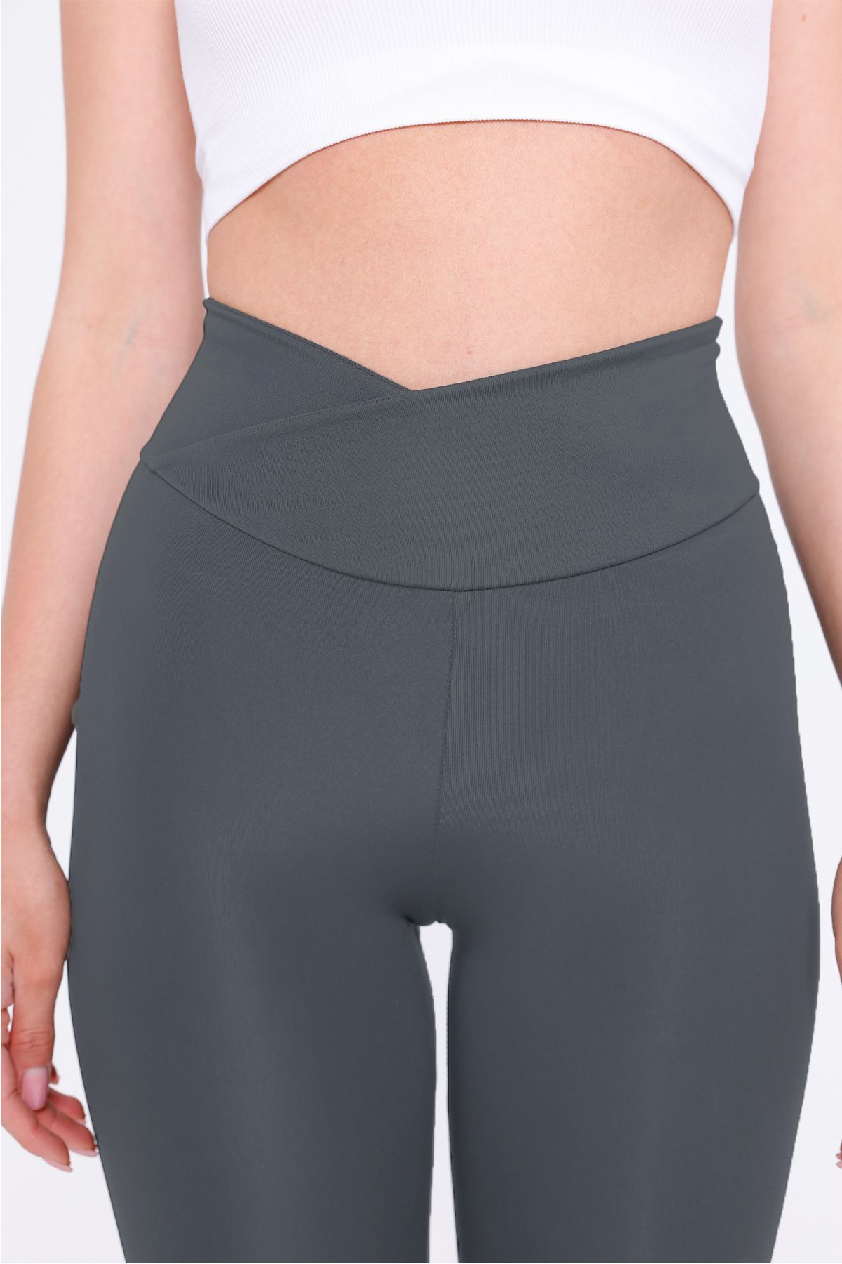 ÖZGESTORE Çapraz Bel Detaylı Tayt
