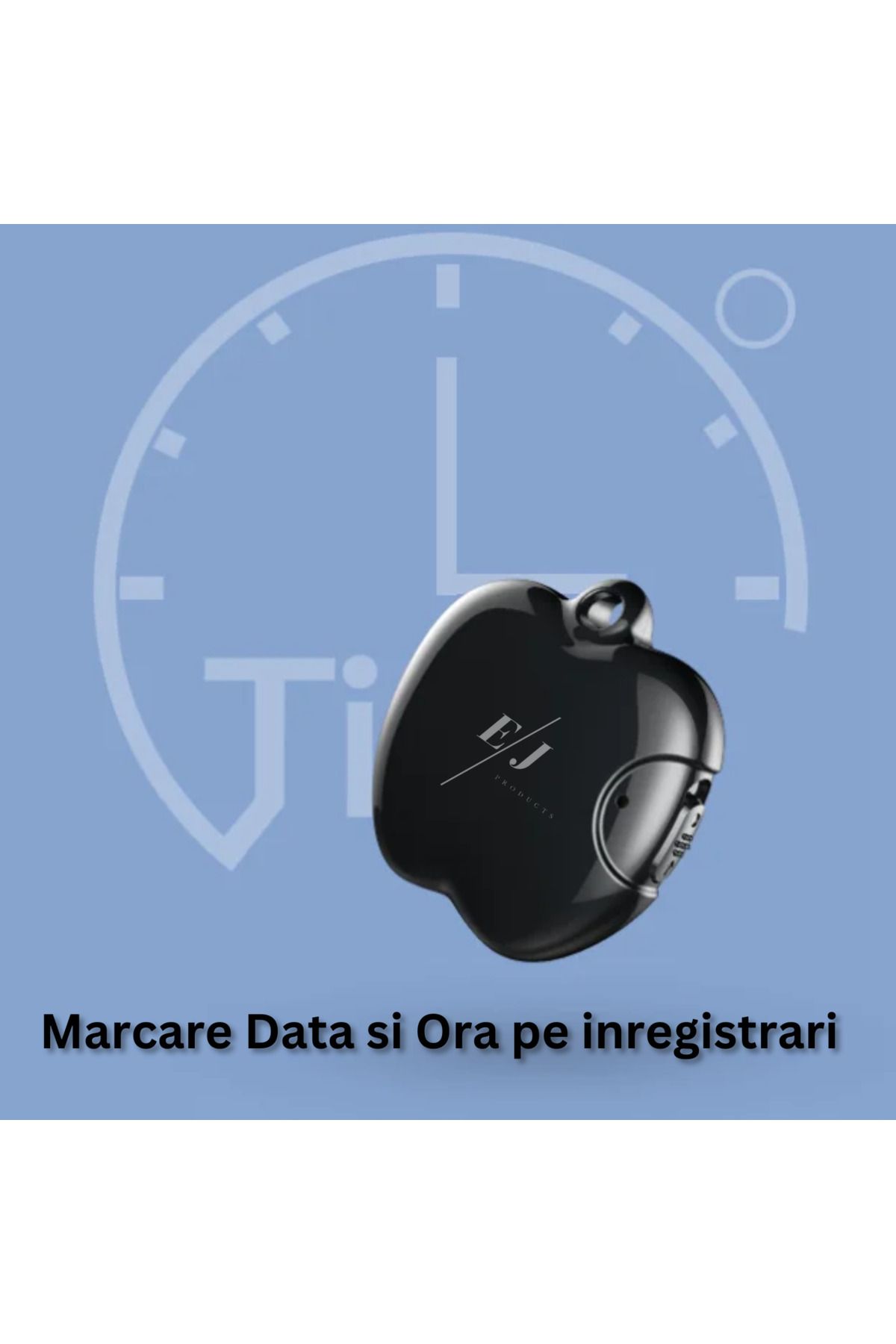 Spionescu-Mini keychain voice recorder, Q36, 16 GB, 20 hours of autonomy, 192 hours of recording storage 5