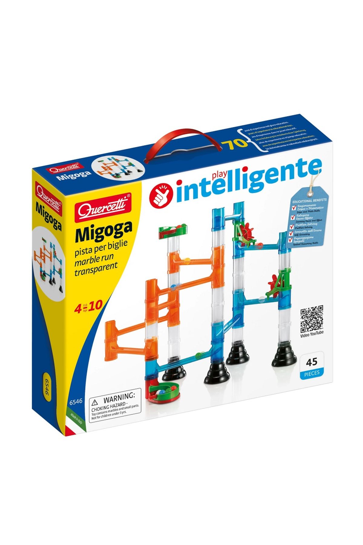quercetti-Migoga Marble Run Transparent 5