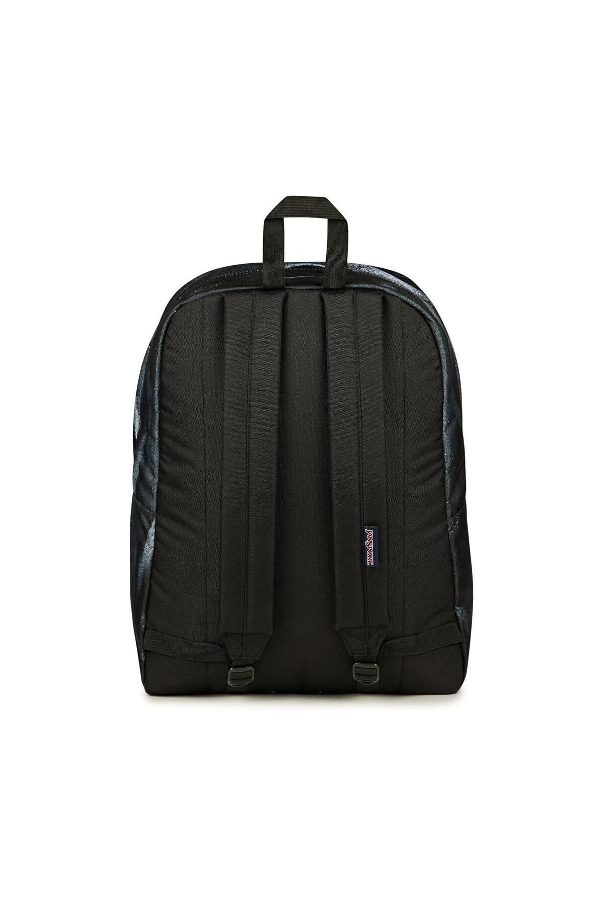 Jansport-Jansport Printed Backpack with Adjustable Straps and Zip Closure - 14x32x42 cms 2