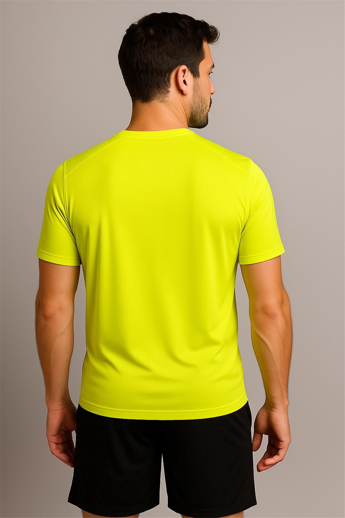 Trend07 TREND KAPINDA UNDERARMOUR TSHİRT SARI