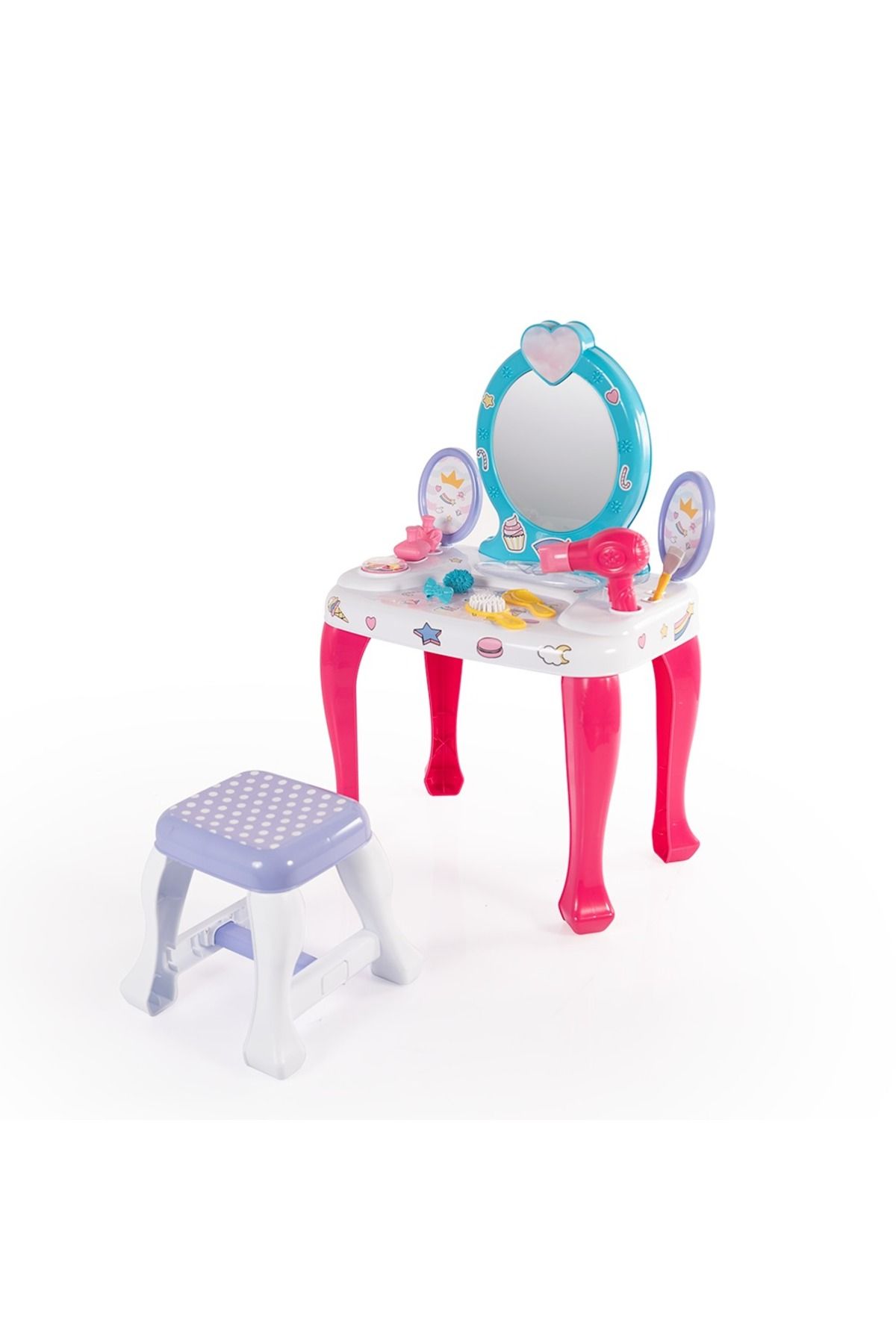 RAF Store Unicorn Makyaj Masası ve Tabure Seti