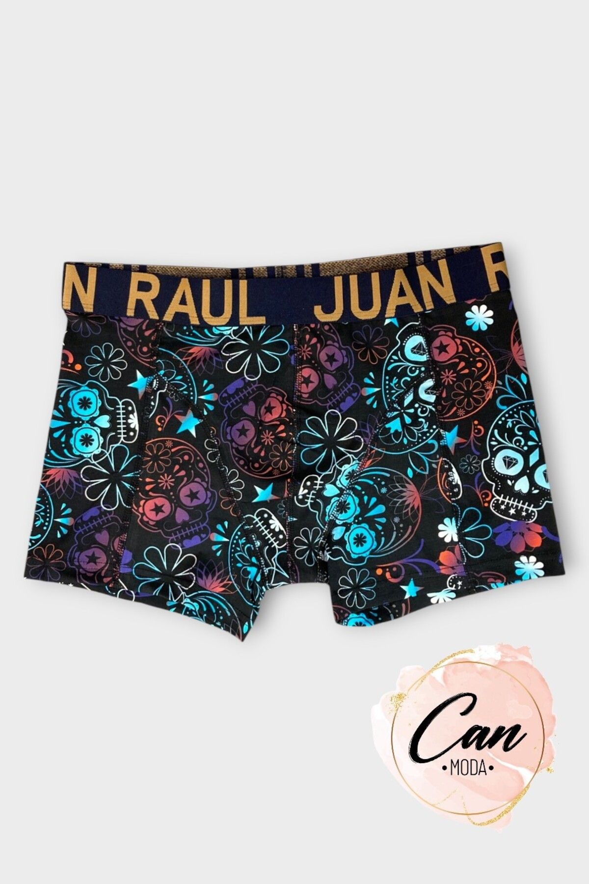 CANMODA “Renkli Ruhlar” %95 Pamuklu Erkek Boxer - DB250