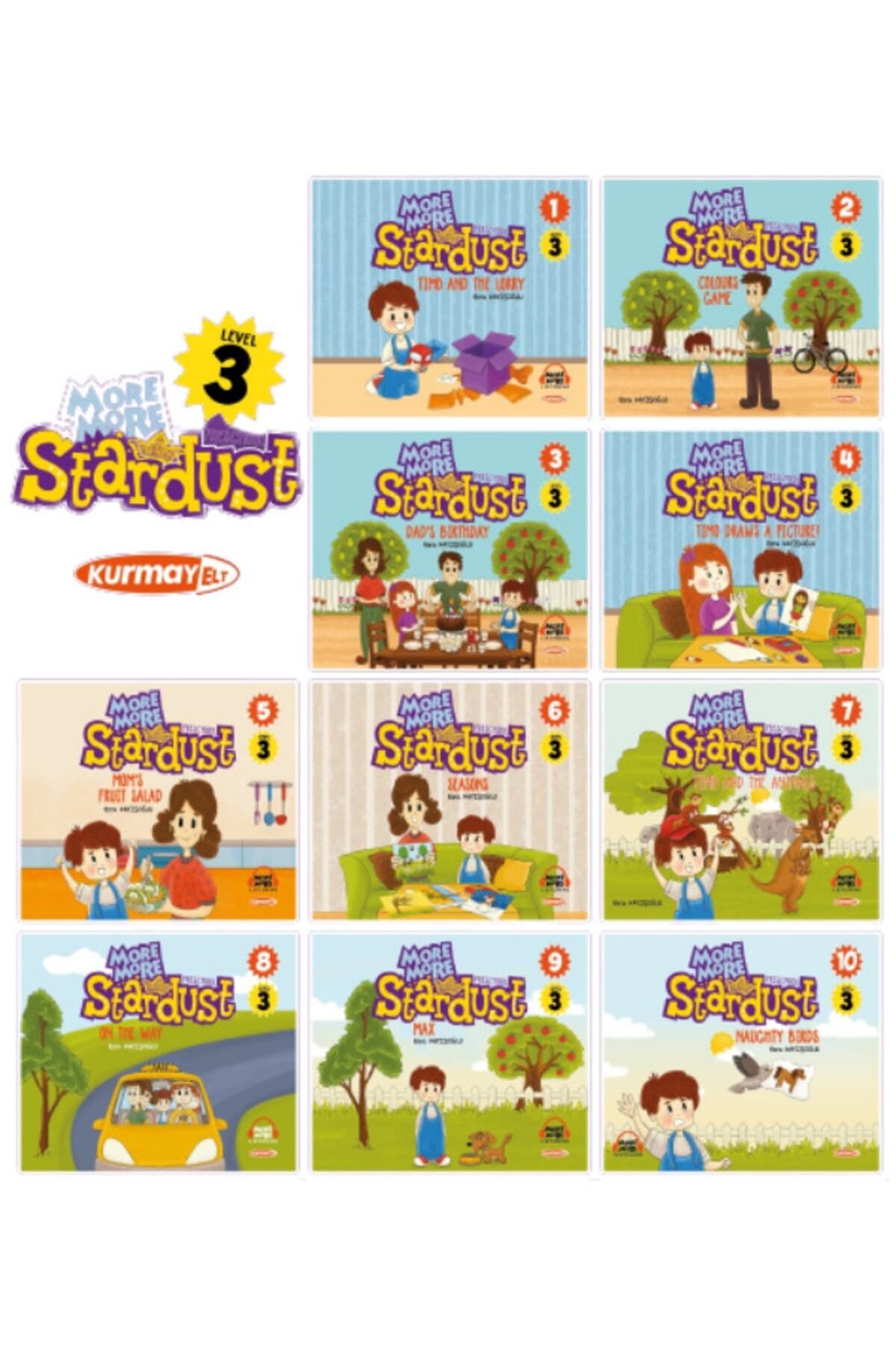 GENDAŞ ÇOCUK More&more Level 3 Preschool Stardust 5-6 Yaş Hikaye Seti (10 Kitap)