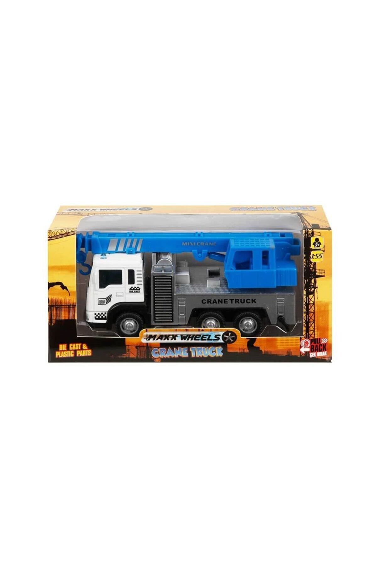 Russet 1:55 Maxx Wheels Çek Bırak Vinç