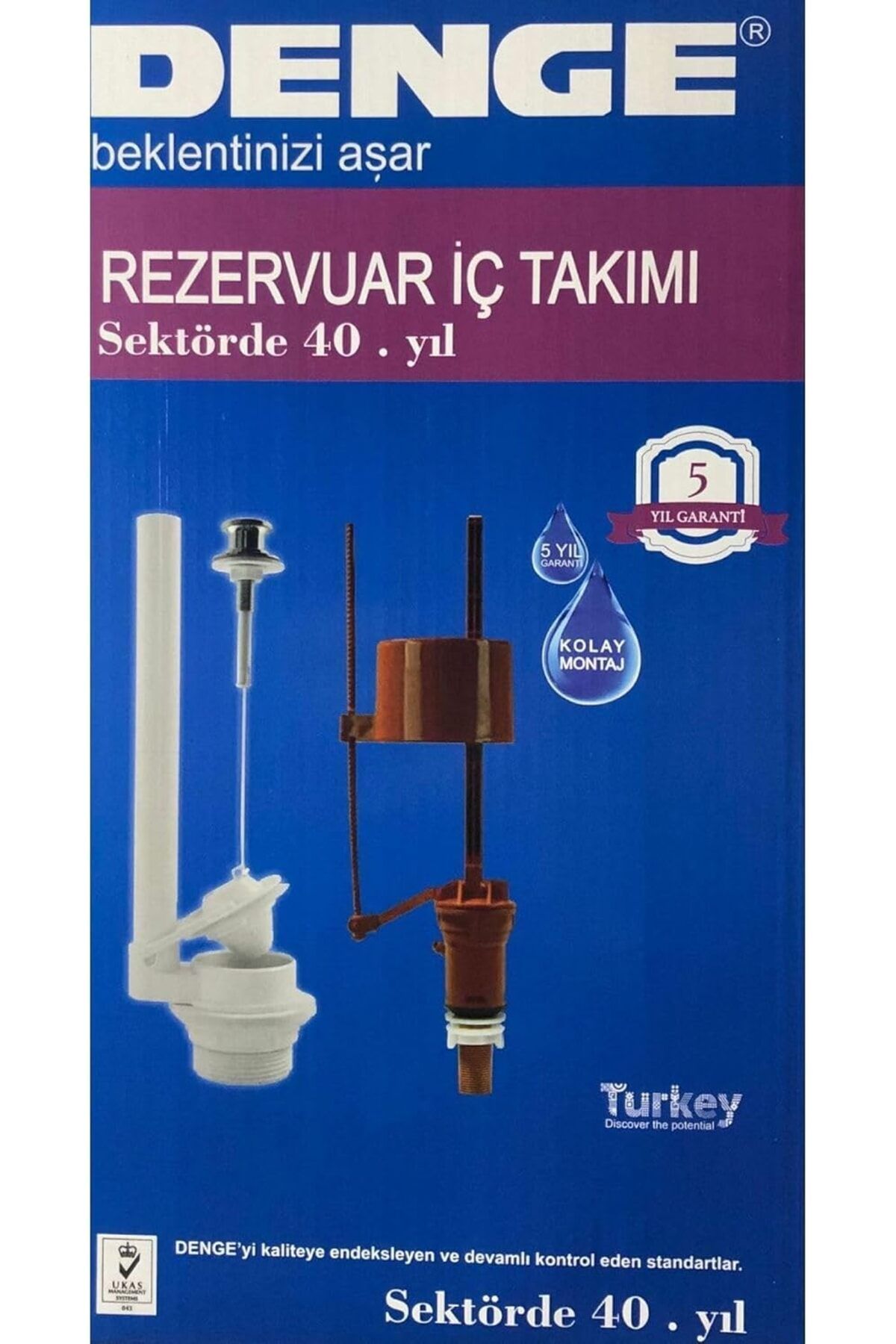 MCreative Çekmeli Klozet Rezervuar Iç Takım