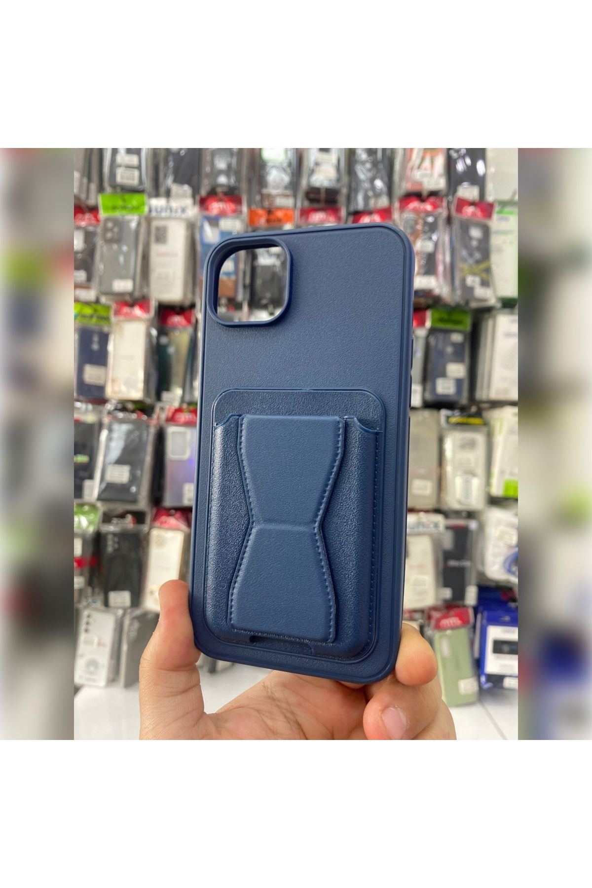 Soffany İPHONE 12 STAND DERİ KART KILIF