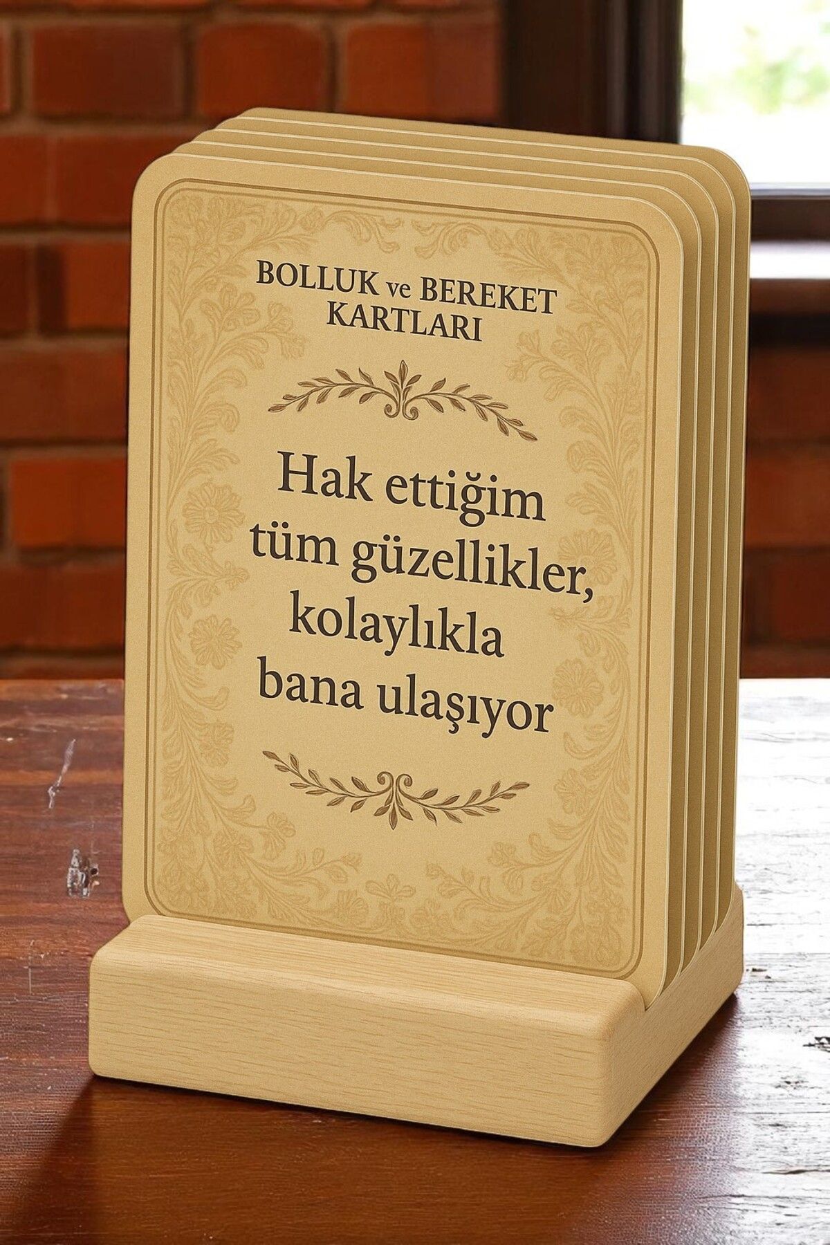 Atölye Prana Bolluk ve Bereket Kartları – 30 Adet Olumlama Kartları & Motivasyon Kartları