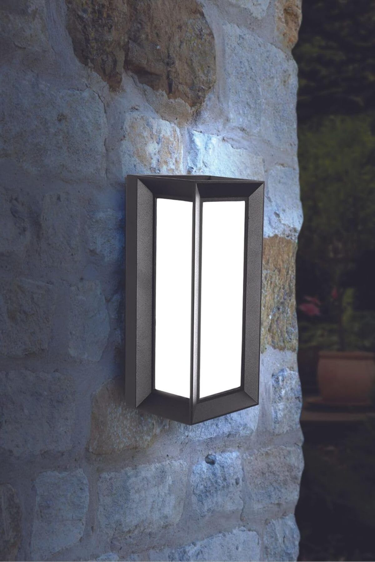 STOREMAX srhtDS Aydınlatması Led Işık 25cm 12w Beyaz Işık 6500k Zita Ultra Bahçe Duvar Aplik Su Geçir