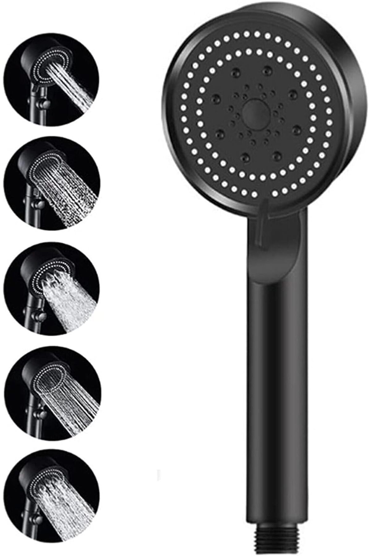 STOREMAX mrttnca Turbo Duş Başlığı, Yüksek Basınçlı El Duşu, 5 Fonksiyonlu Duş Başlığı 1.SINIF