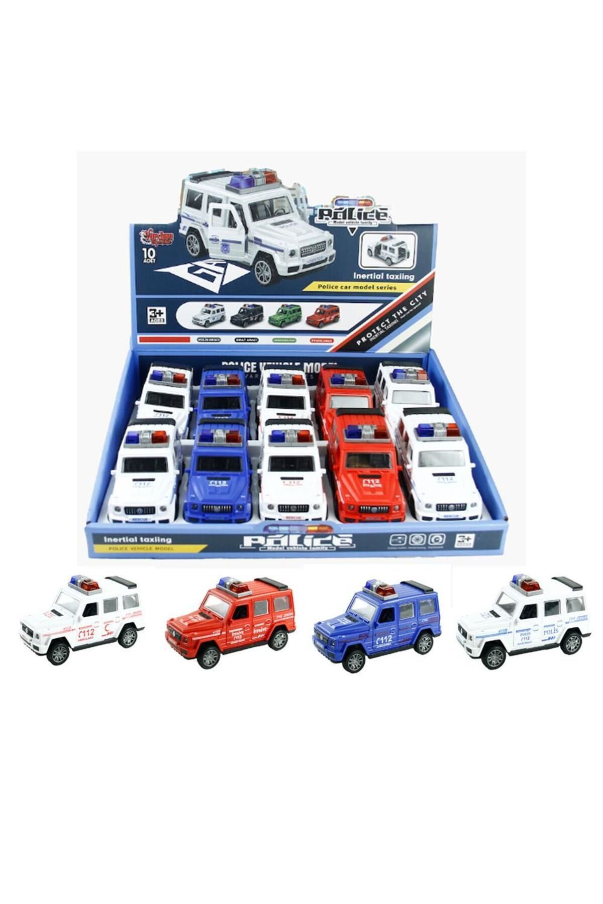 Russet JW567 Sürtmeli Ambulans, İtfaiye, Polis, Jandarma Jeep