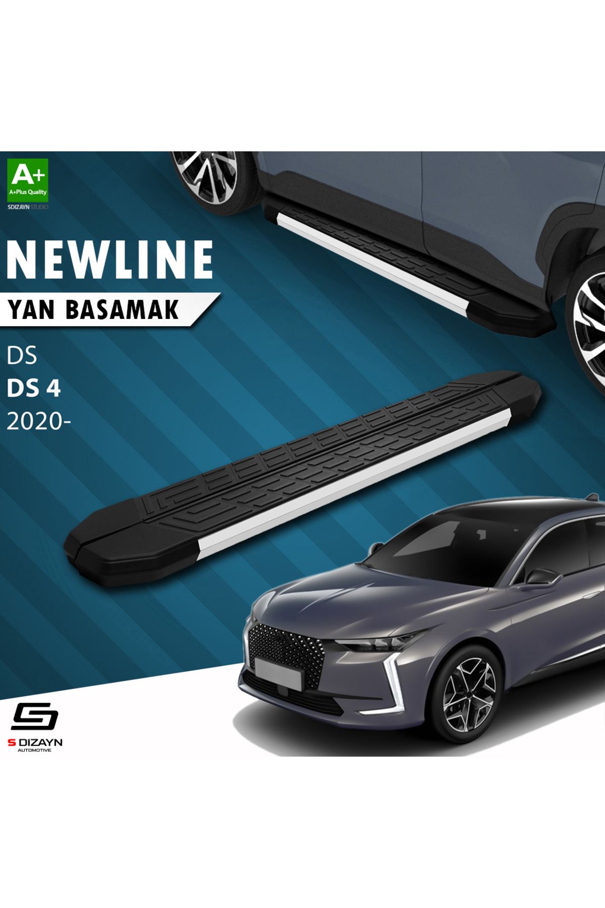 Life Tuning S-Dizayn DS DS 4 NewLine Aluminyum Yan Basamak 183 Cm 2020 Üzeri A+ Kalite