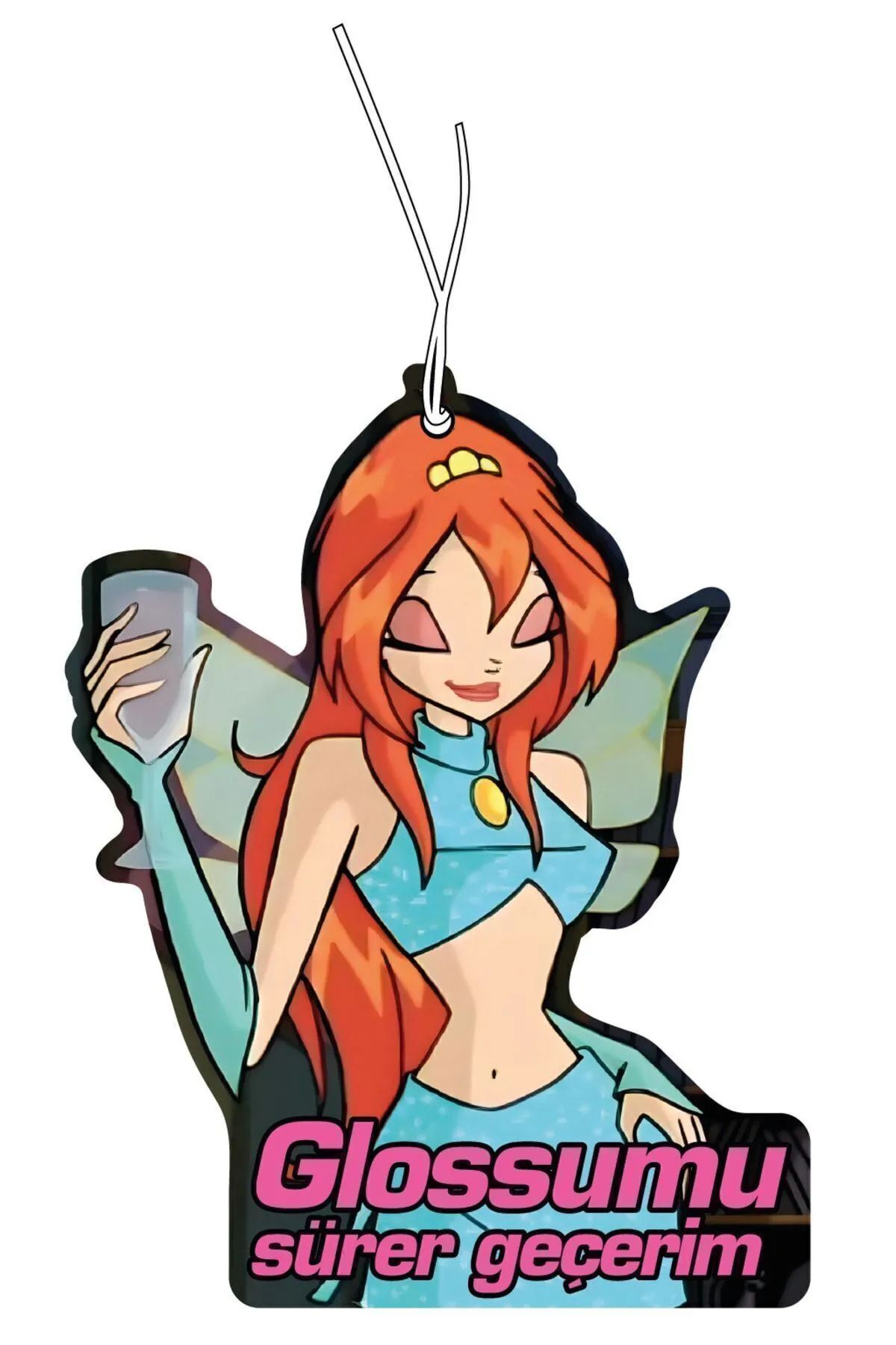 Aura Master Winx Club Bloom Glossumu Sürer Geçerim Tasarımlı Dekoratif Oto, Ev, Ofis Kokusu Ve Aksesuarı