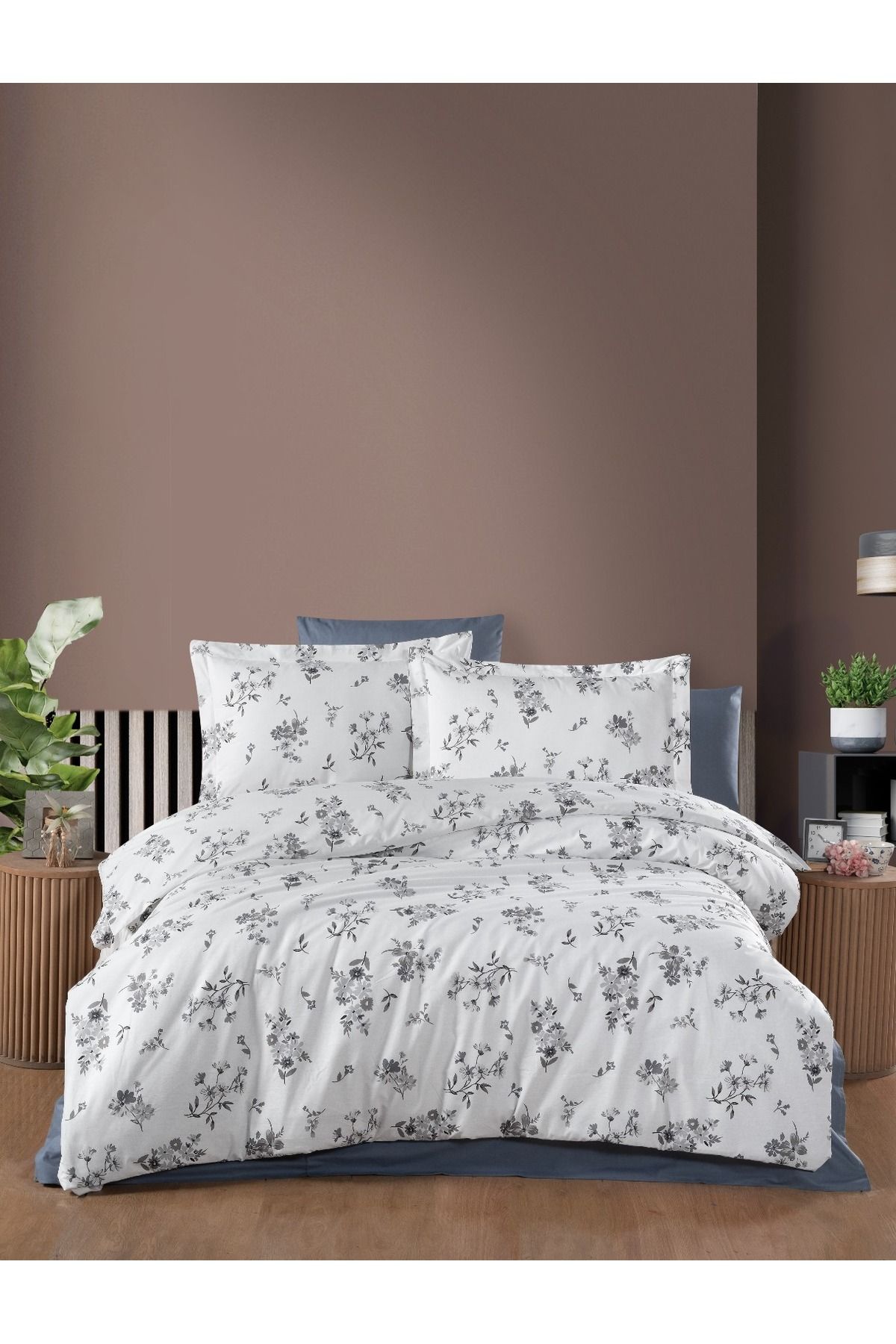 SELONYA nevresim takımı çift kişilik %100 cotton