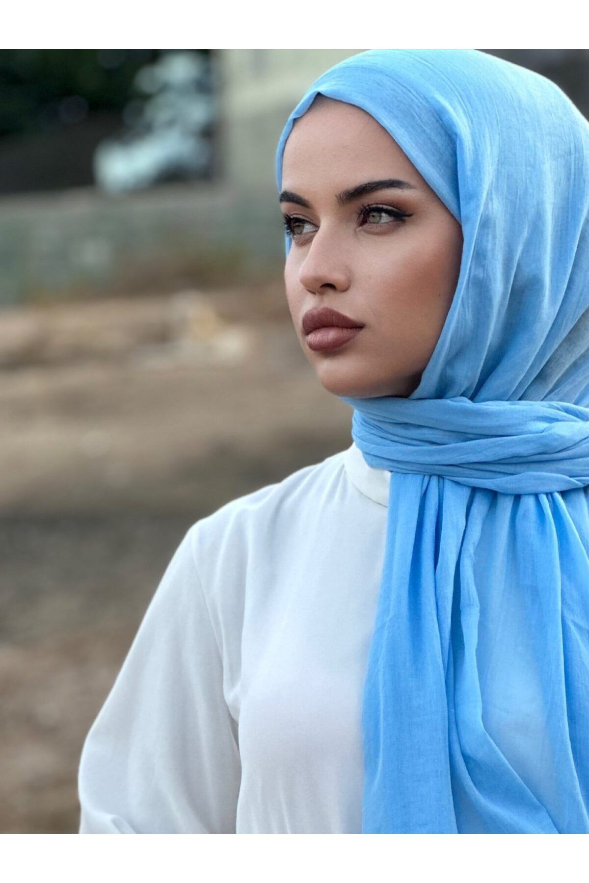 Arwella Dünya'nın En Rahat Dubai Şalı - Soft Mavi