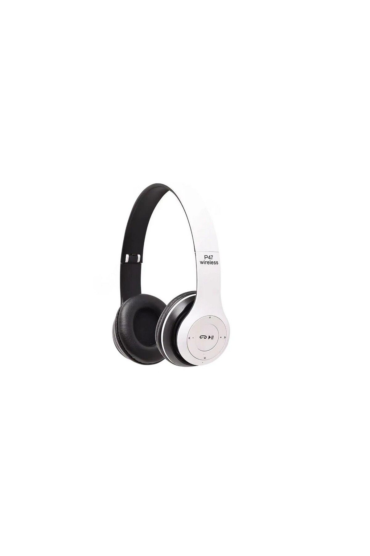 Monte Lua P47 Kulak Üstü 5.0 Radyolu Bluetooth Kulaklık Beyaz