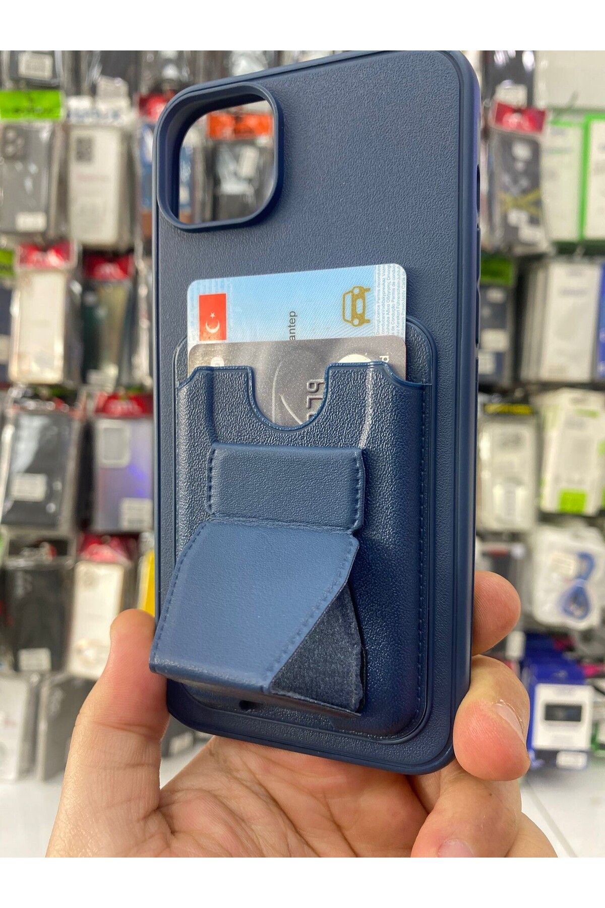 Soffany İPHONE 11 STAND DERİ KART KILIF