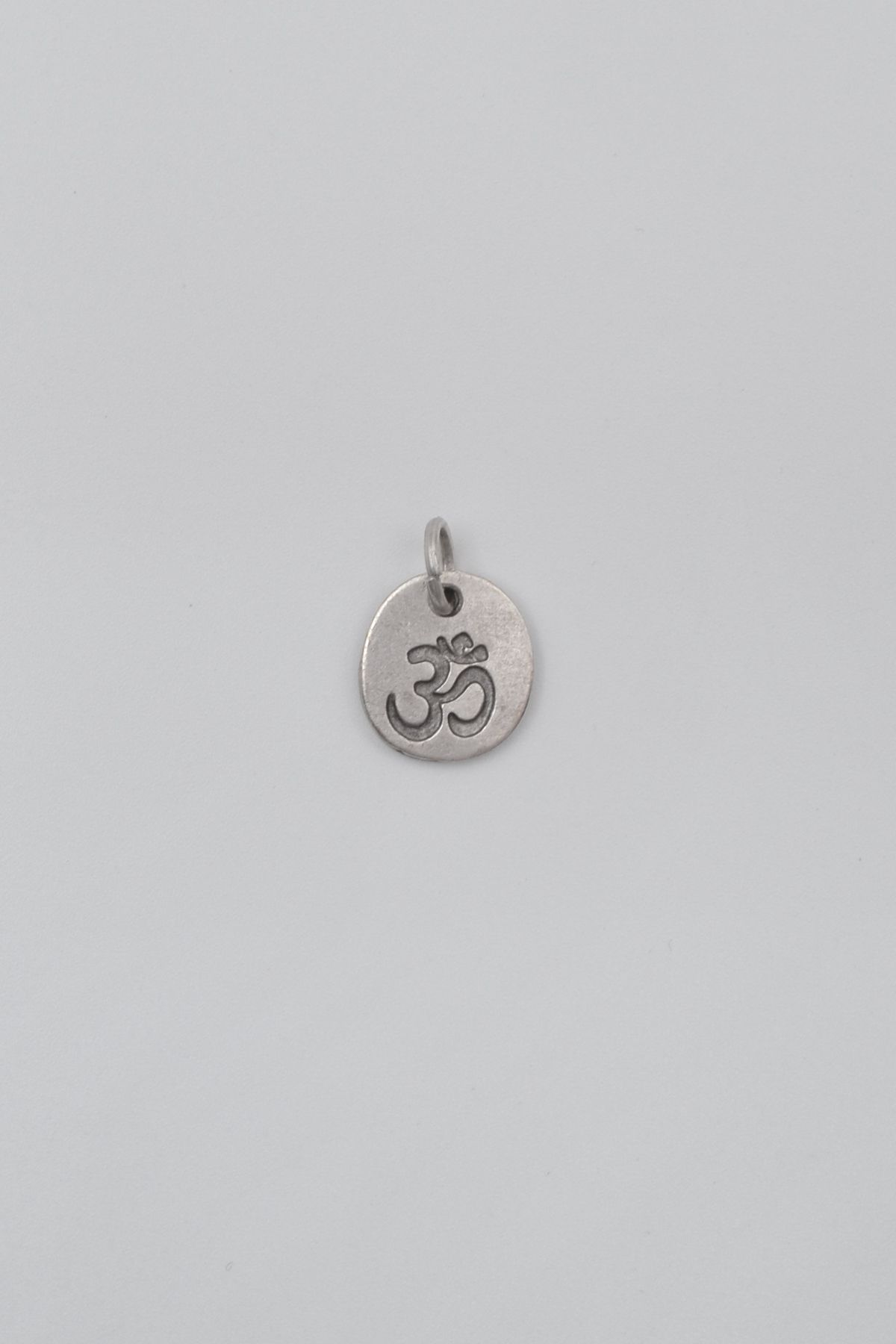 Bu Farklı-Breloc Om Aum Symbol - Placat cu argint antic - Femei Bărbați 3