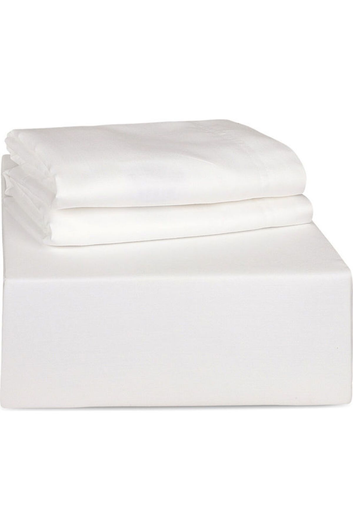 Trident-: 3Piece 500 Thread Count 100 Cotton rich Solid Luxury Queen Bedsheet Set 5