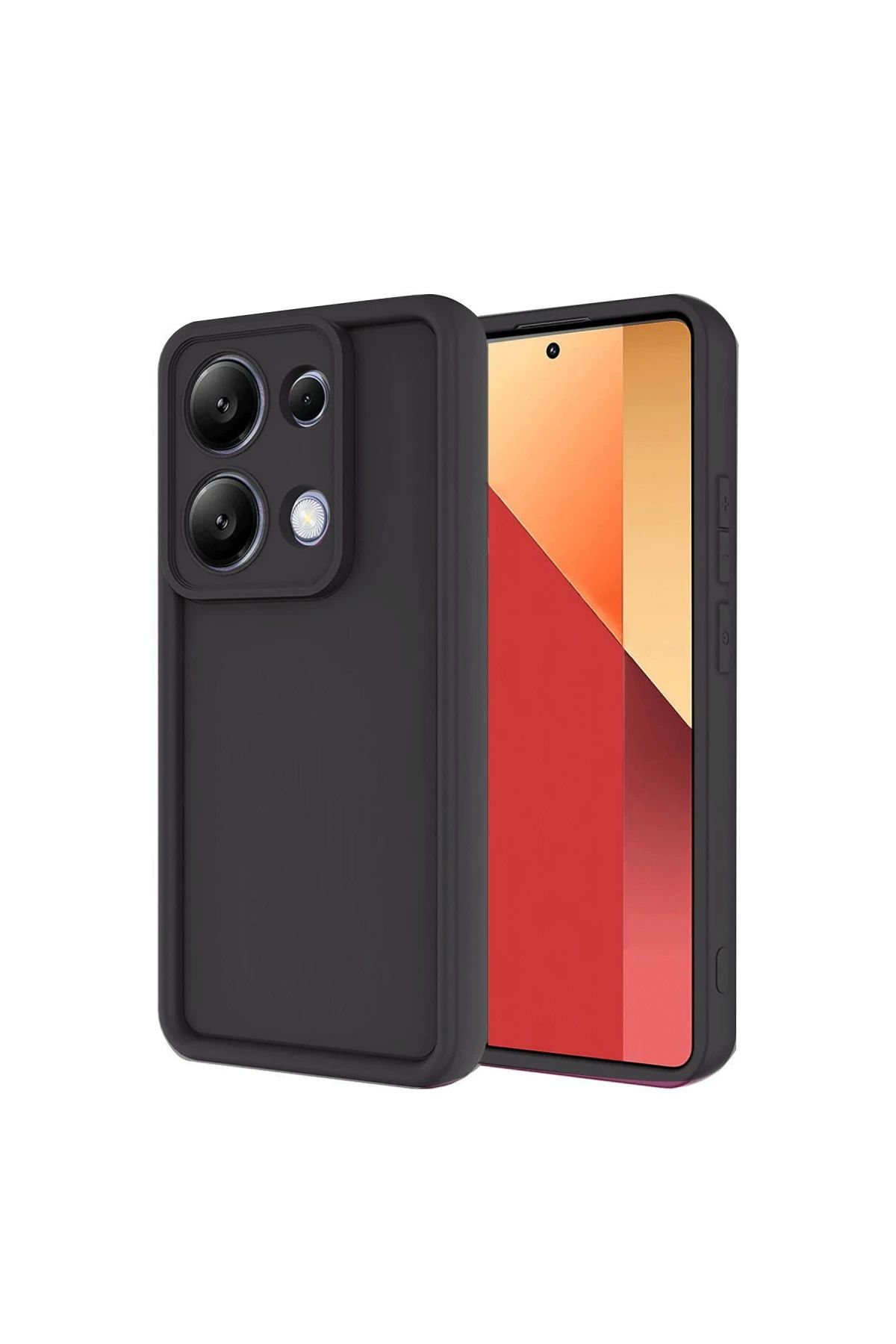 Toptan Bulurum Xiaomi Redmi Note 13 Pro 4G Kılıf Viera Silikon - Siyah