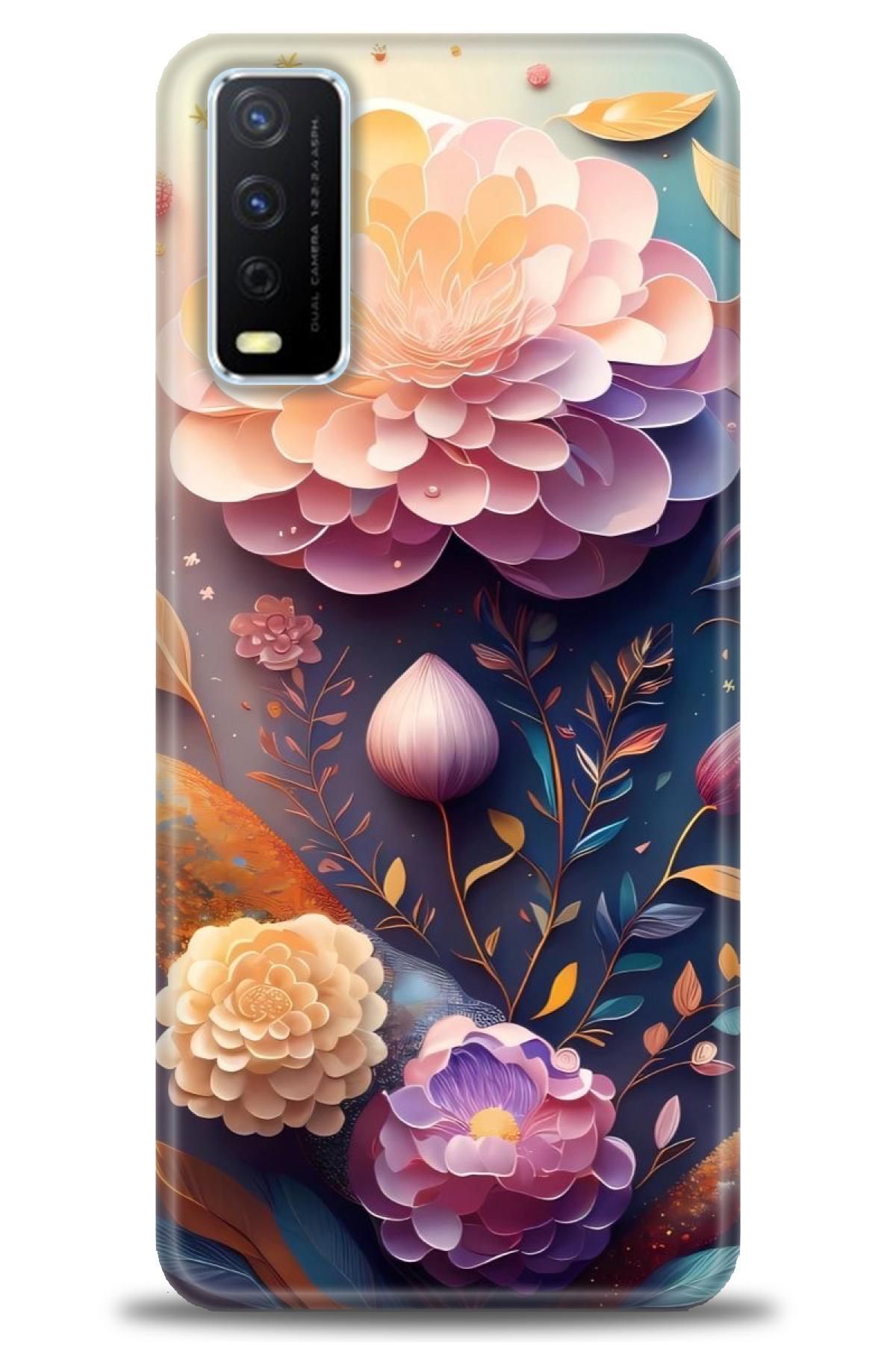 CooperTech Vivo Y20 / Y20S İle Uyumlu HD Baskılı Silikon Kılıf - ÖzelSeriVivo - 2721