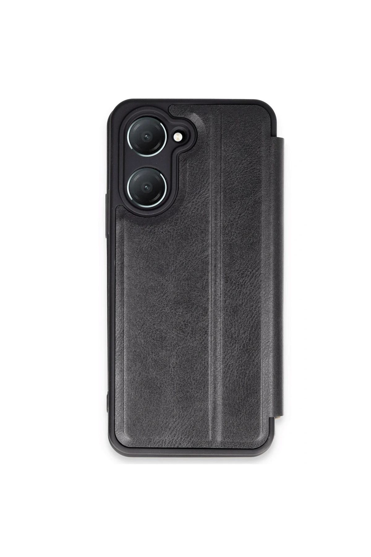 Toptan Bulurum Vivo Y18 Kılıf Flip Cover - Siyah