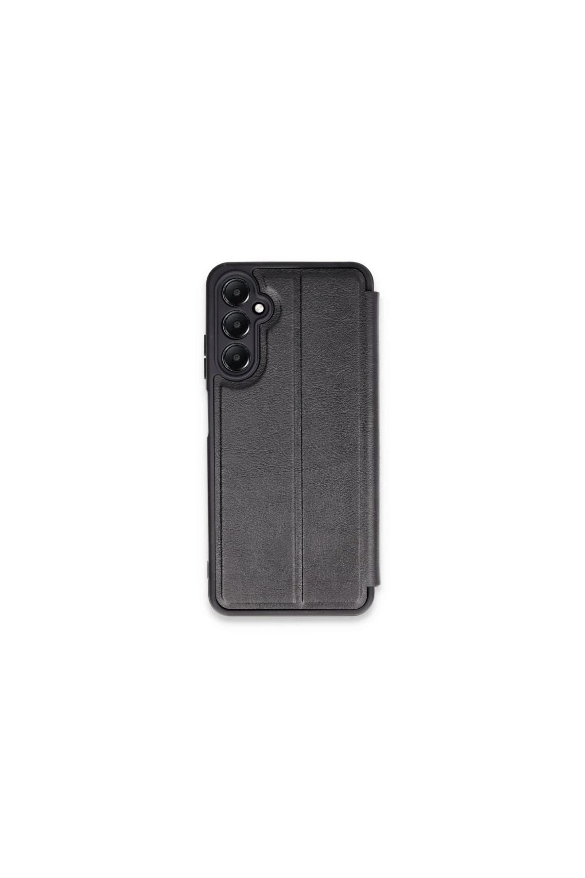 Toptan Bulurum Samsung Galaxy S24 FE Kılıf Flip Cover - Siyah