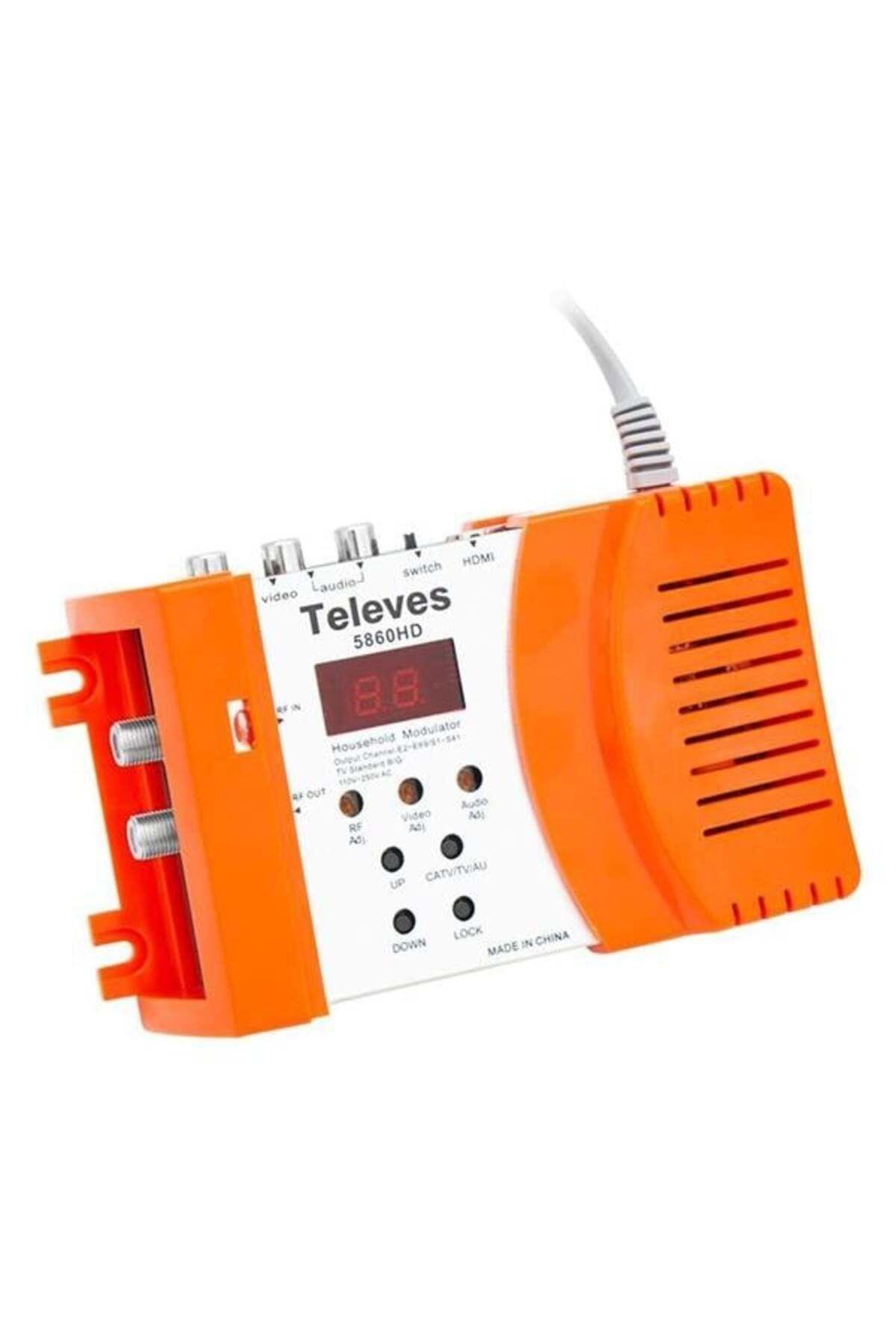 Balesso Televes 5860Hd Hdmi+Av Giriş Full Band Rf Modülatör