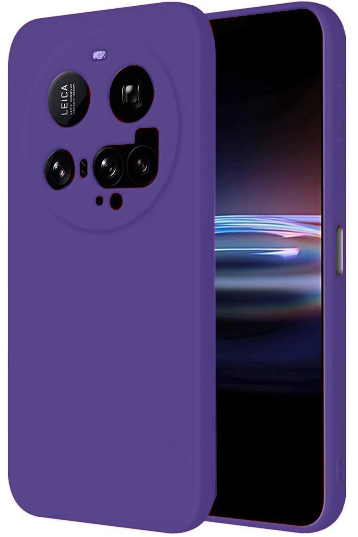 CepteToptan Xiaomi Mi 15 Ultra Kılıf Nano içi Kadife Silikon - Mor