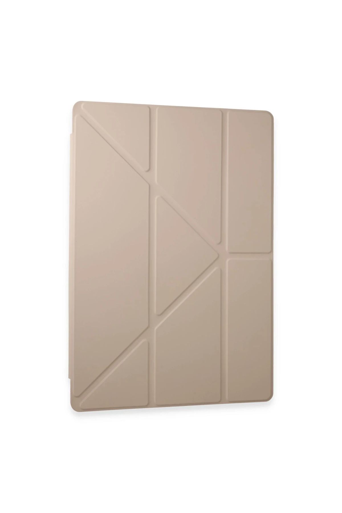 Toptan Bulurum Samsung Galaxy Tab A9 Plus Kılıf Kalemlikli Mars Tablet Kılıfı - Rose Gold