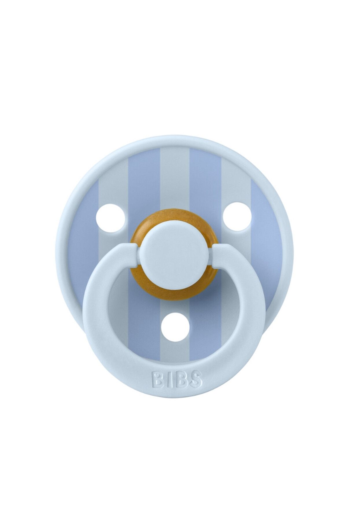 TYYLİ Bibs Studio Colour Block Kauçuk Emzik 6-12 Ay Baby Blue / Dusty Blue