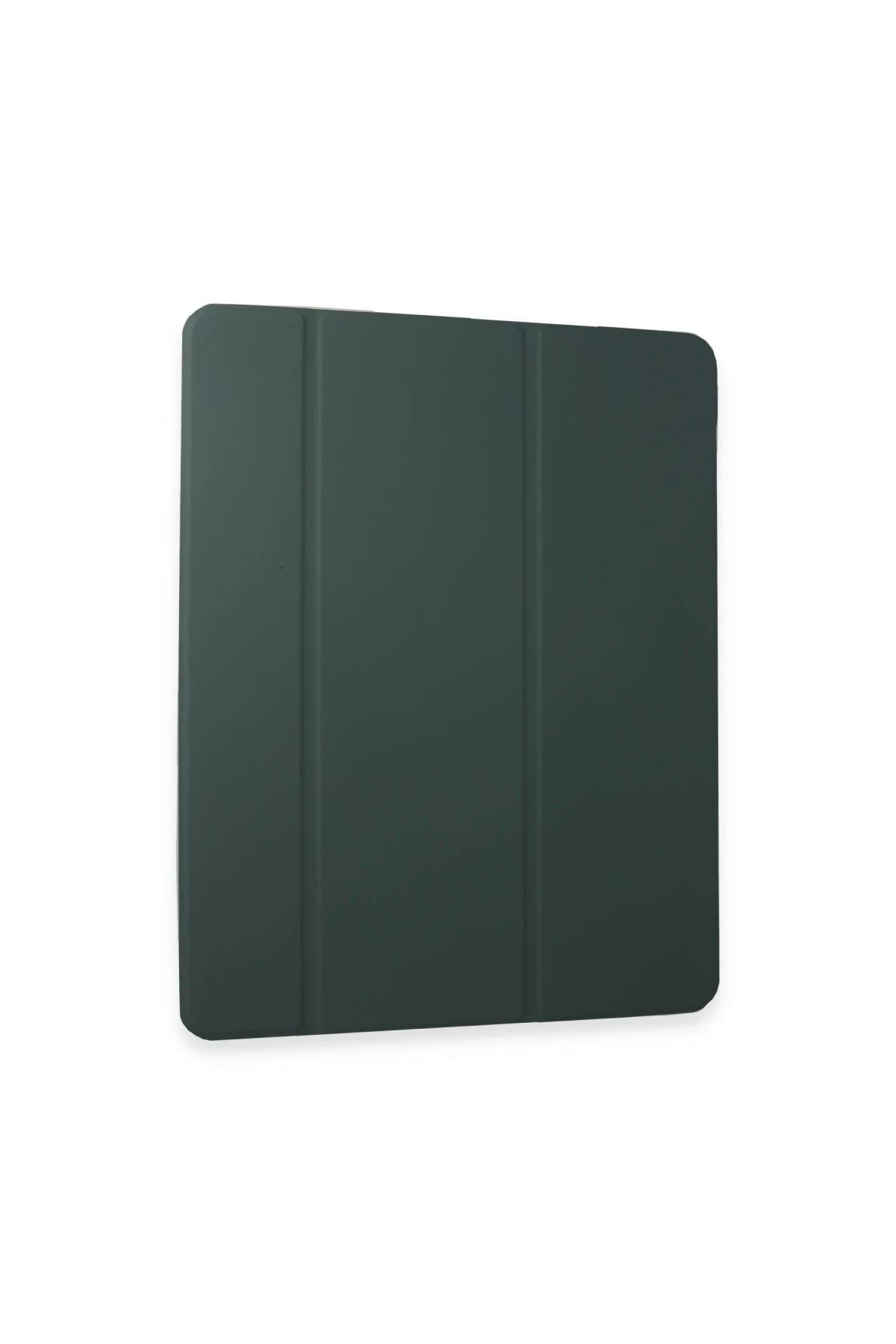 Toptan Bulurum iPad Pro 12.9 (2021) Kılıf Tablet Smart Kılıf - Koyu Yeşil