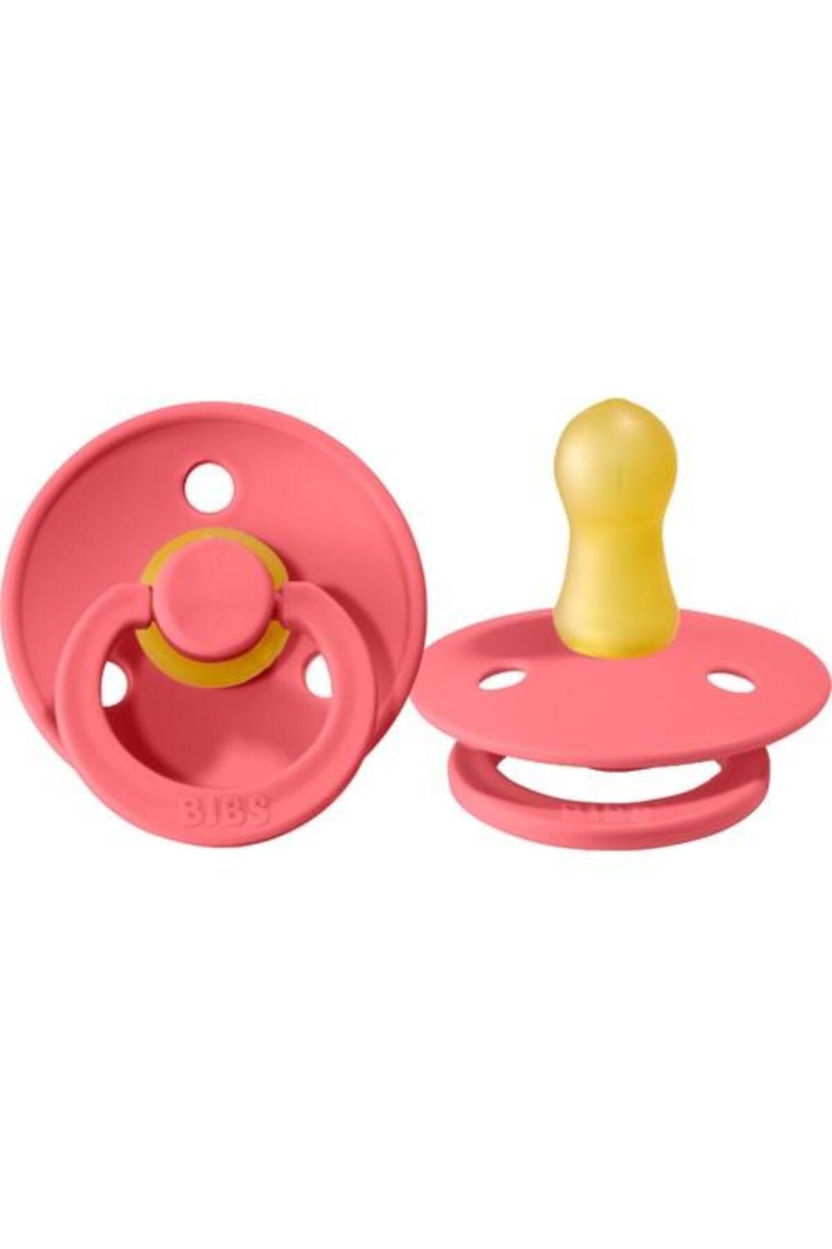 TYYLİ Bibs Colour Kauçuk Emzik 0-6 Ay Coral