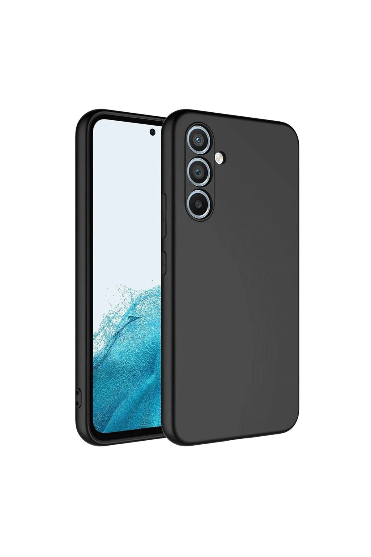 Toptan Bulurum Samsung Galaxy A16 5G Kılıf First Silikon - Siyah