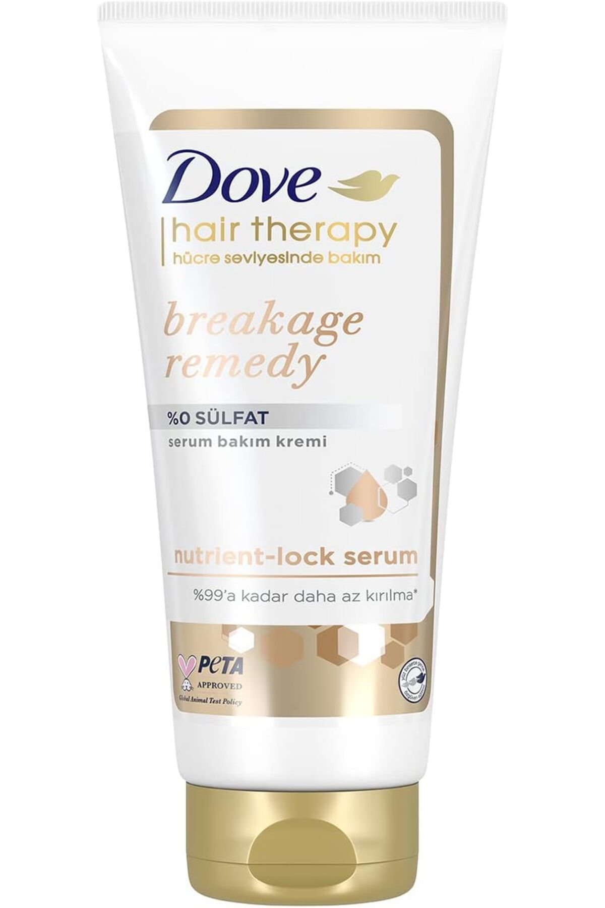 DOVELED Dove Hair Therapy Sülfatsız Serum Saç Bakım Kremi Breakage Remedy Kırılma Karşıtı 170 ml