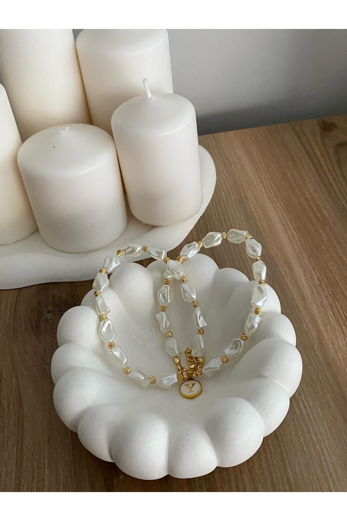 so'lis collection İslandinav Alçı Taki Tabağı