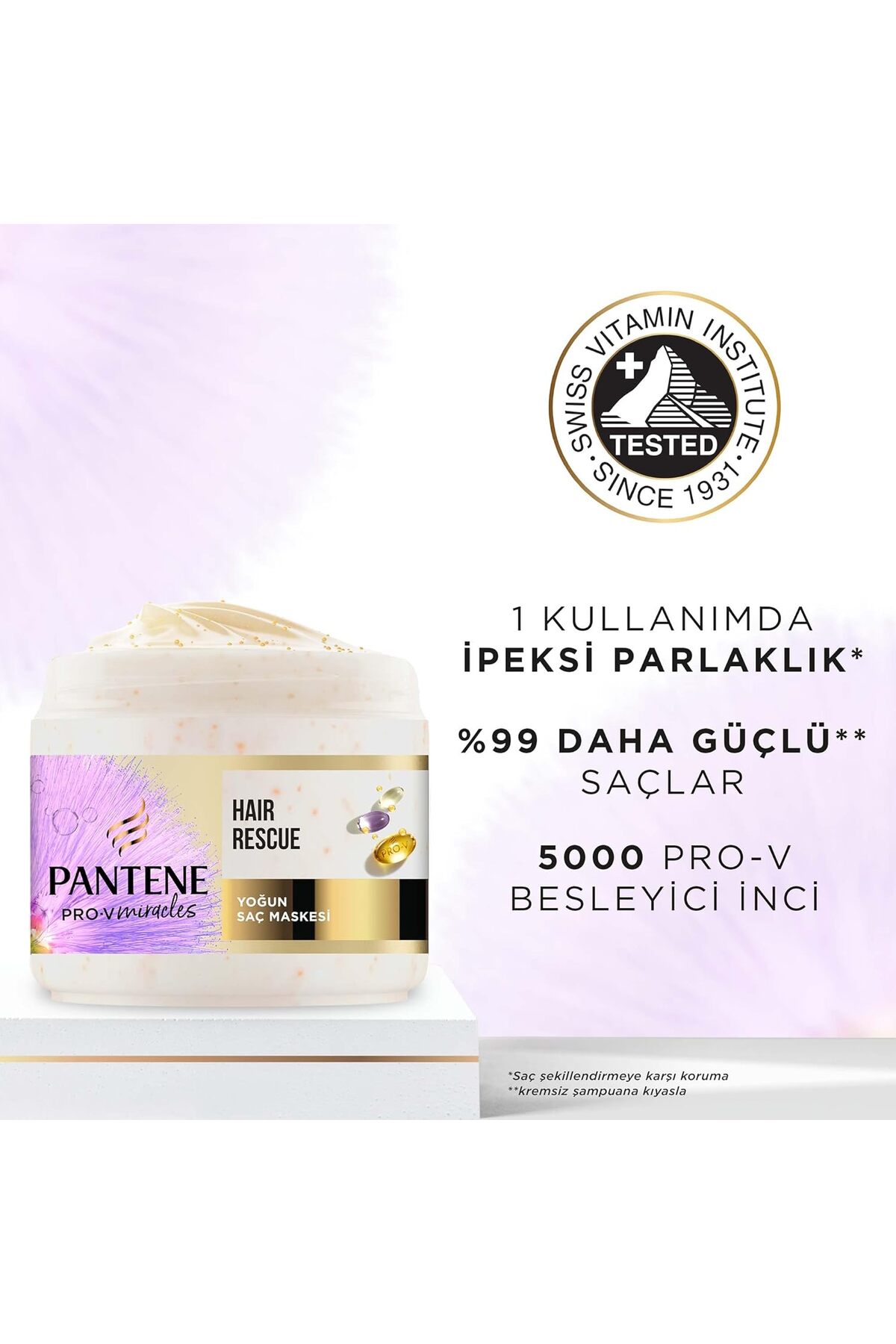 PRO-V Miracles İpeksi Parlaklık Maske İşlem Görmüş Saçlar İçin 300 ml — MZA34534986 — تصویر 5 از 5
