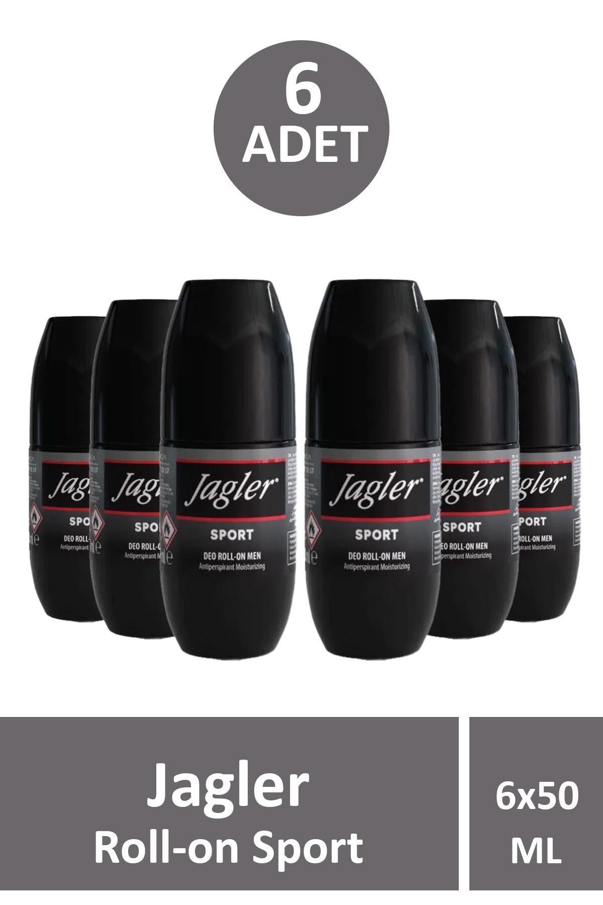 Seddar Collection Jagler Sport Erkek Roll-On 50 ml 6 Adet