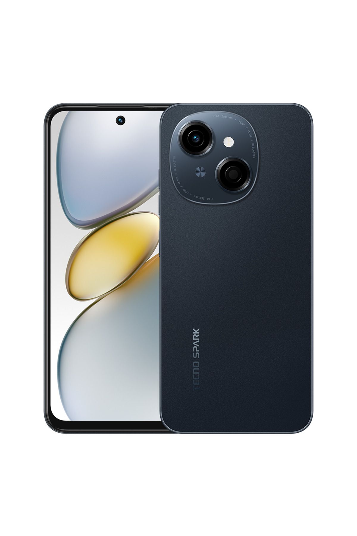 TECNO SPARK Go 1 128/4 GB C Siyah (TECNO Türkiye Garantili)
