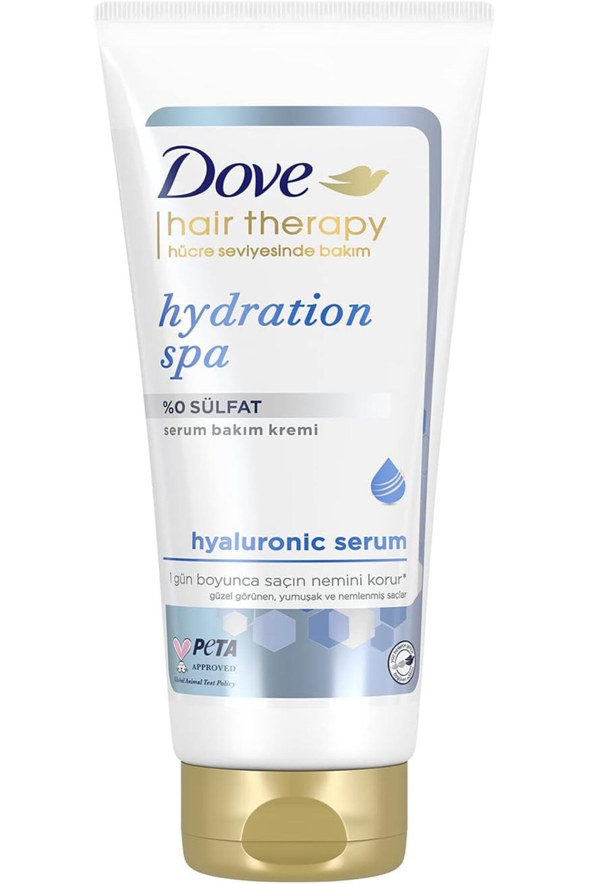 DOVELED Dove Hair Therapy Sülfatsız Serum Saç Bakım Kremi Hydration Spa Nemlendirici 170 ml