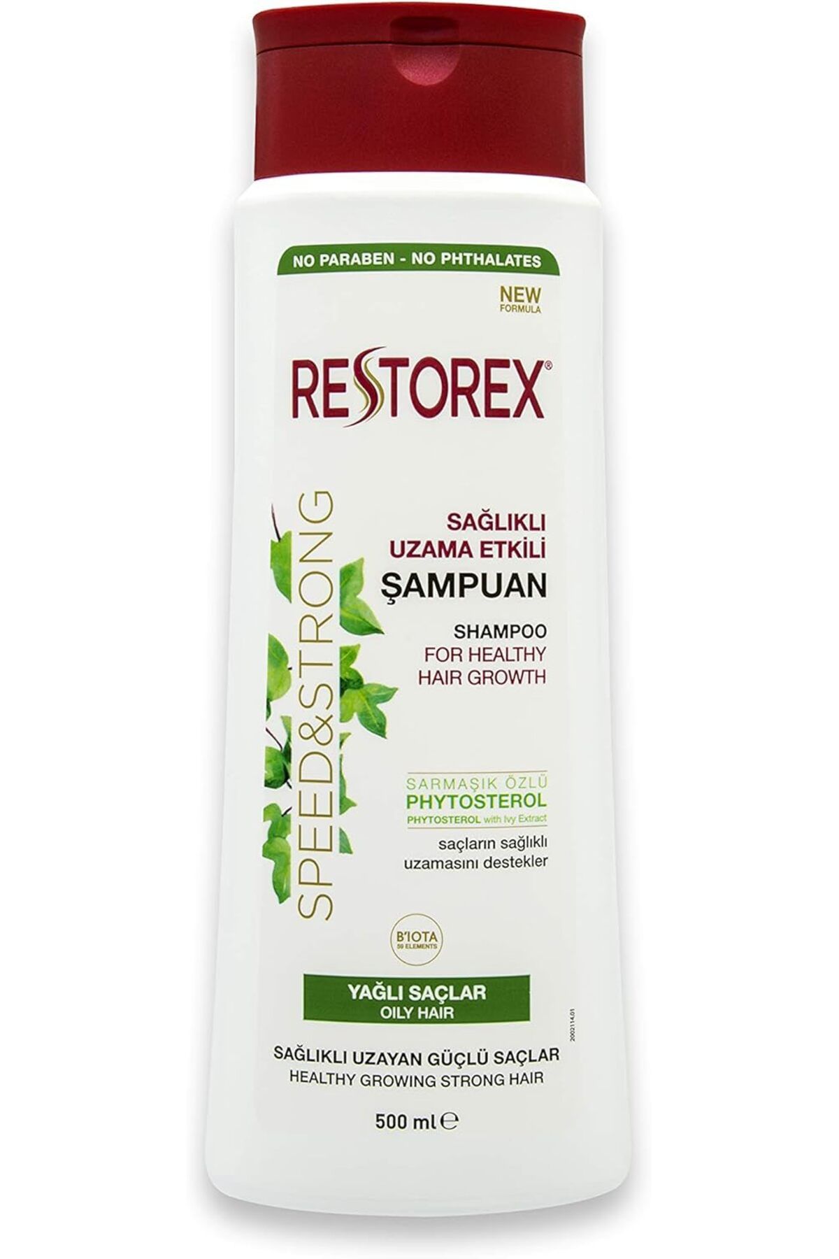 REX Restorex S&L İnce Tel.Yağlı Şampuan, 500 Ml