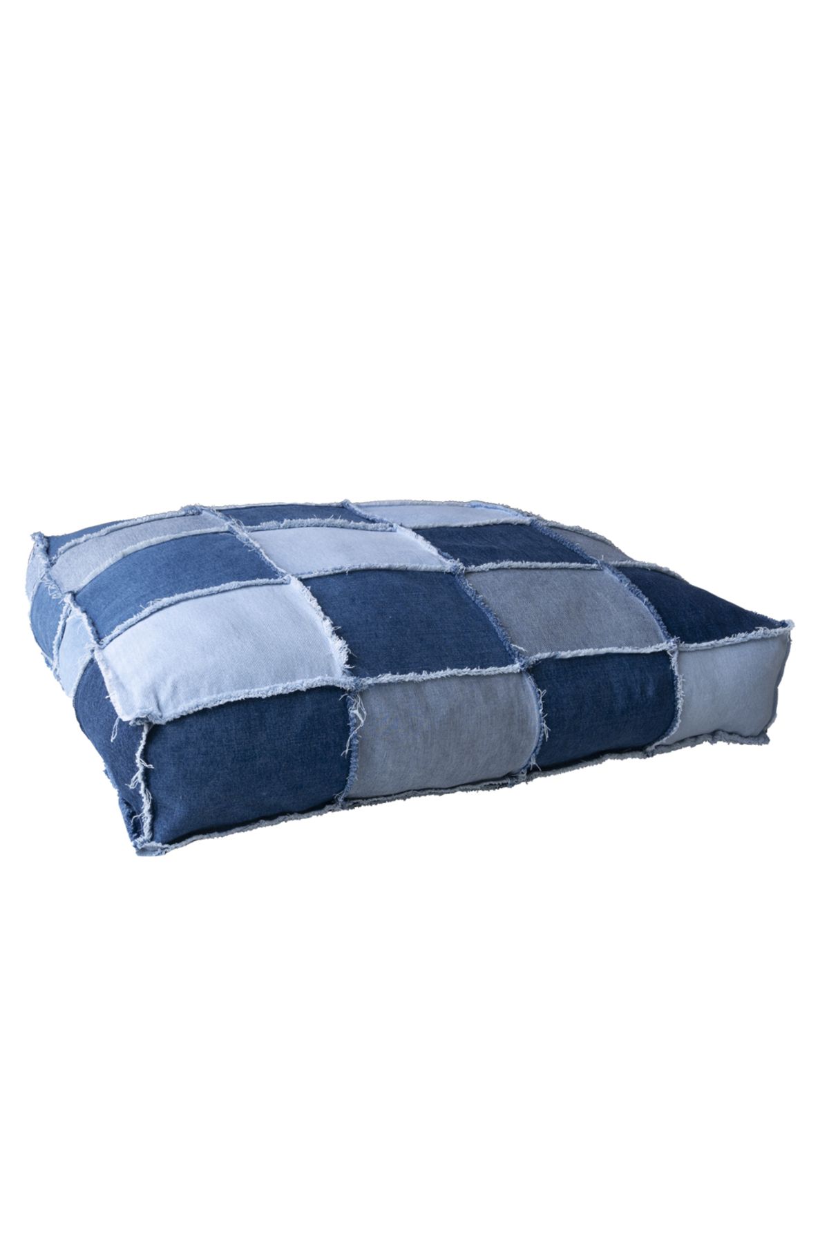 Zeynep Birinci Patchwork Denim Köpek Yatağı