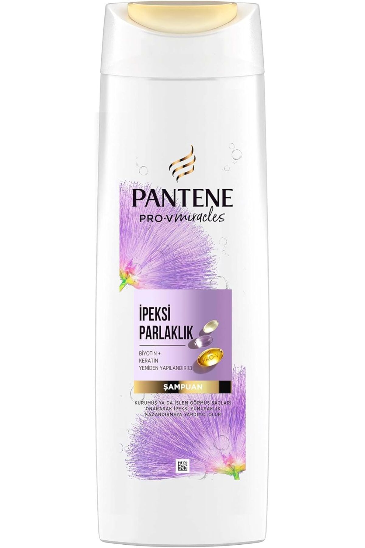 Pantene PRO-V Miracles İpeksi Parlaklık Şampuan İşlem Görmüş Saçlar için 325 ml